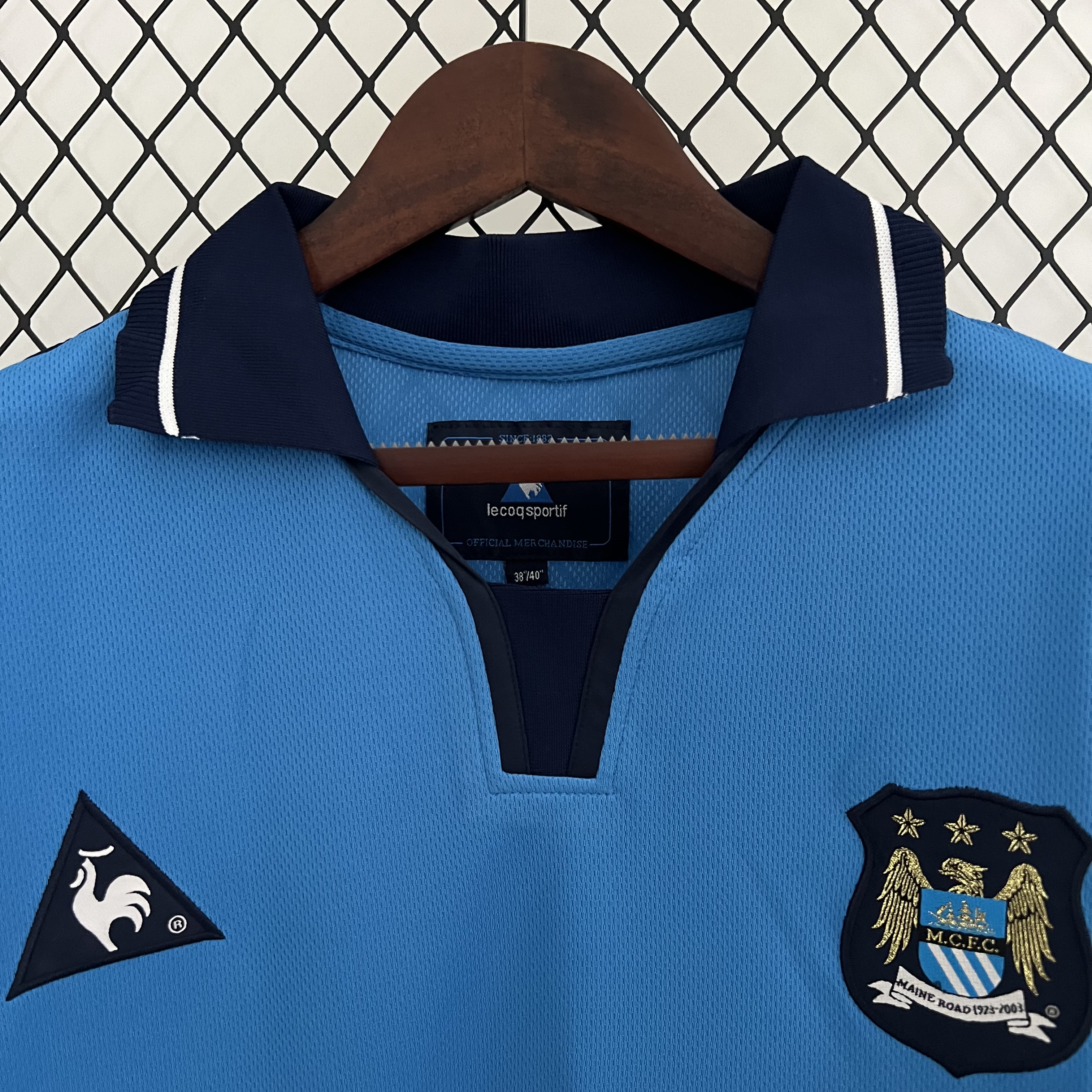 AlphaJersey-Retro Manchester City 2002-03 Home Stadium Jersey