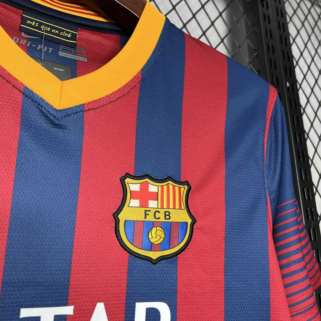 AlphaJersey-Retro Barcelona 13-14 Home Stadium Jersey