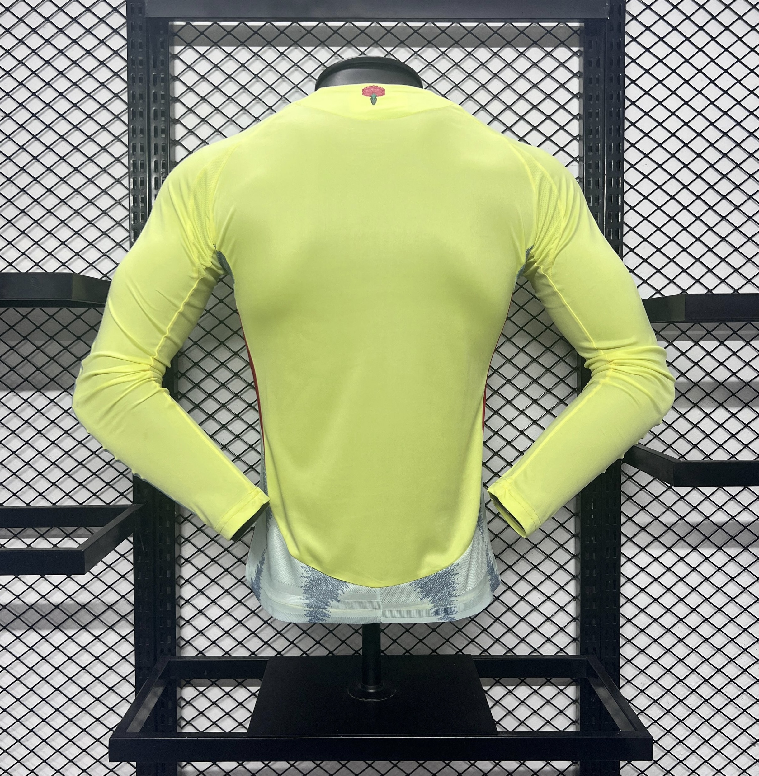 AlphaJersey-Spain 2024 Away Long Sleeve Jersey - Player Version