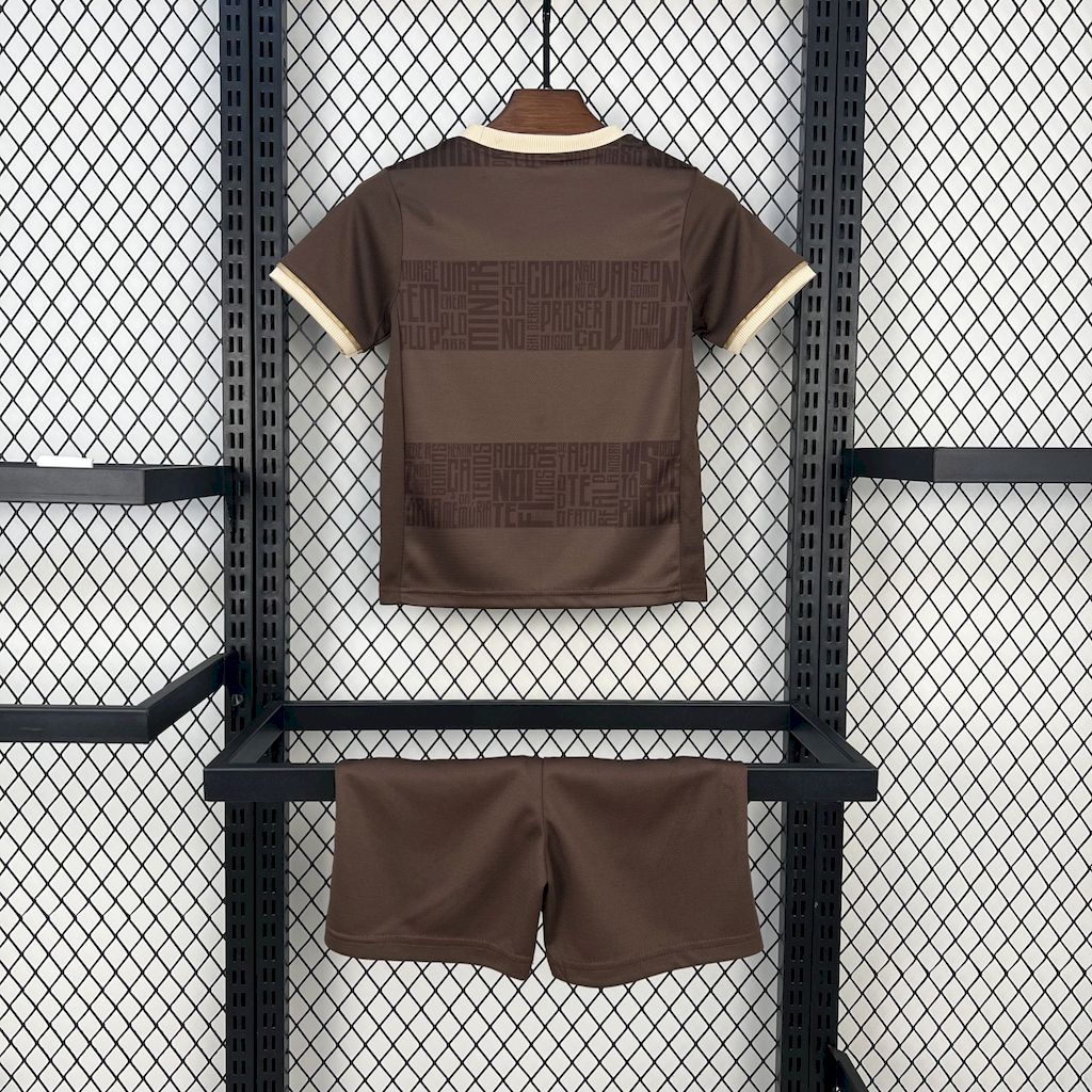 AlphaJersey-Flamengo 2024 Black November Kids Kit