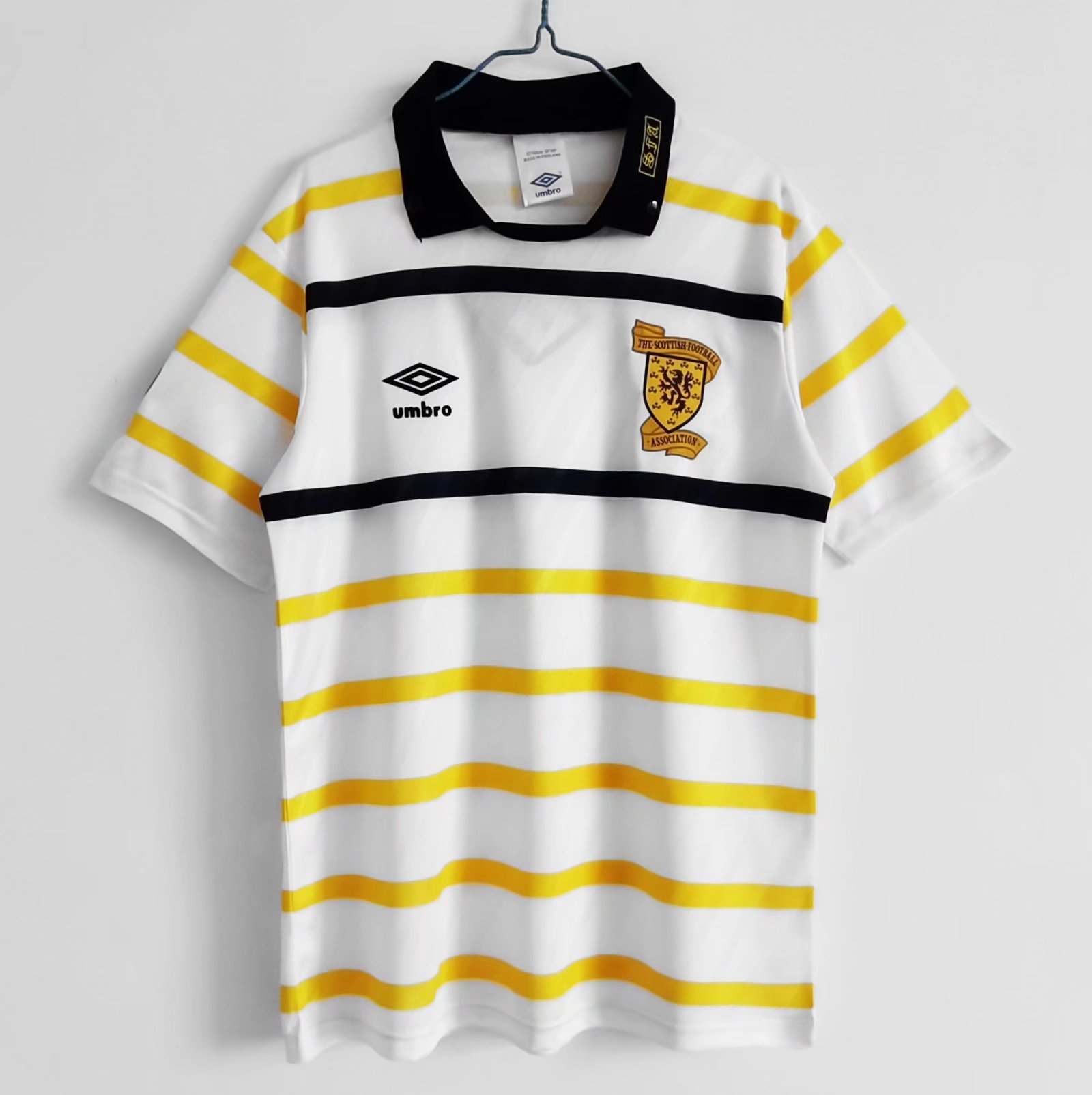 AlphaJersey-Retro S-c-o.t l.a-n.d 1988-91 Away Jersey - Fans Version