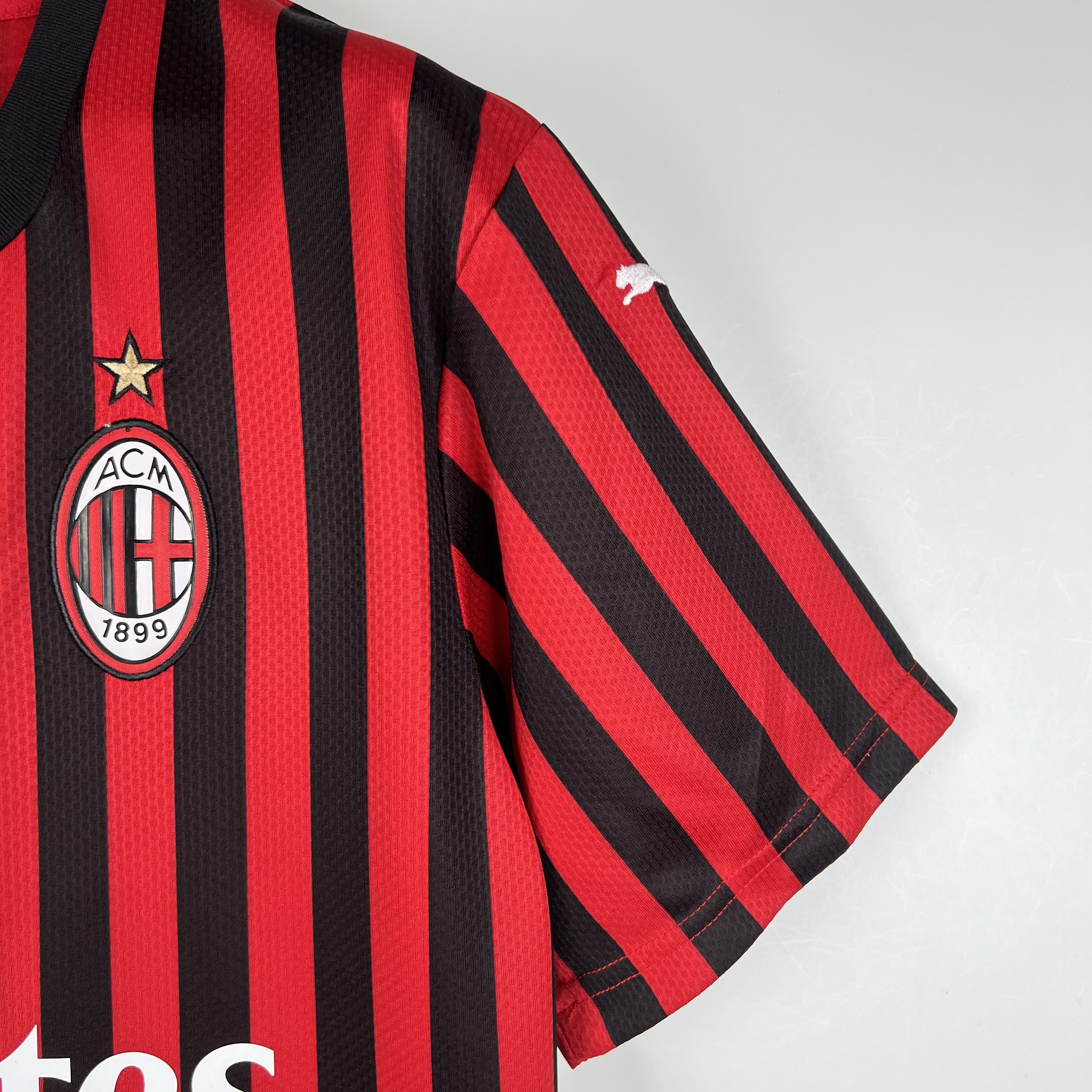 AlphaJersey-Retro AC Milan 2019-20 Home Stadium Jersey