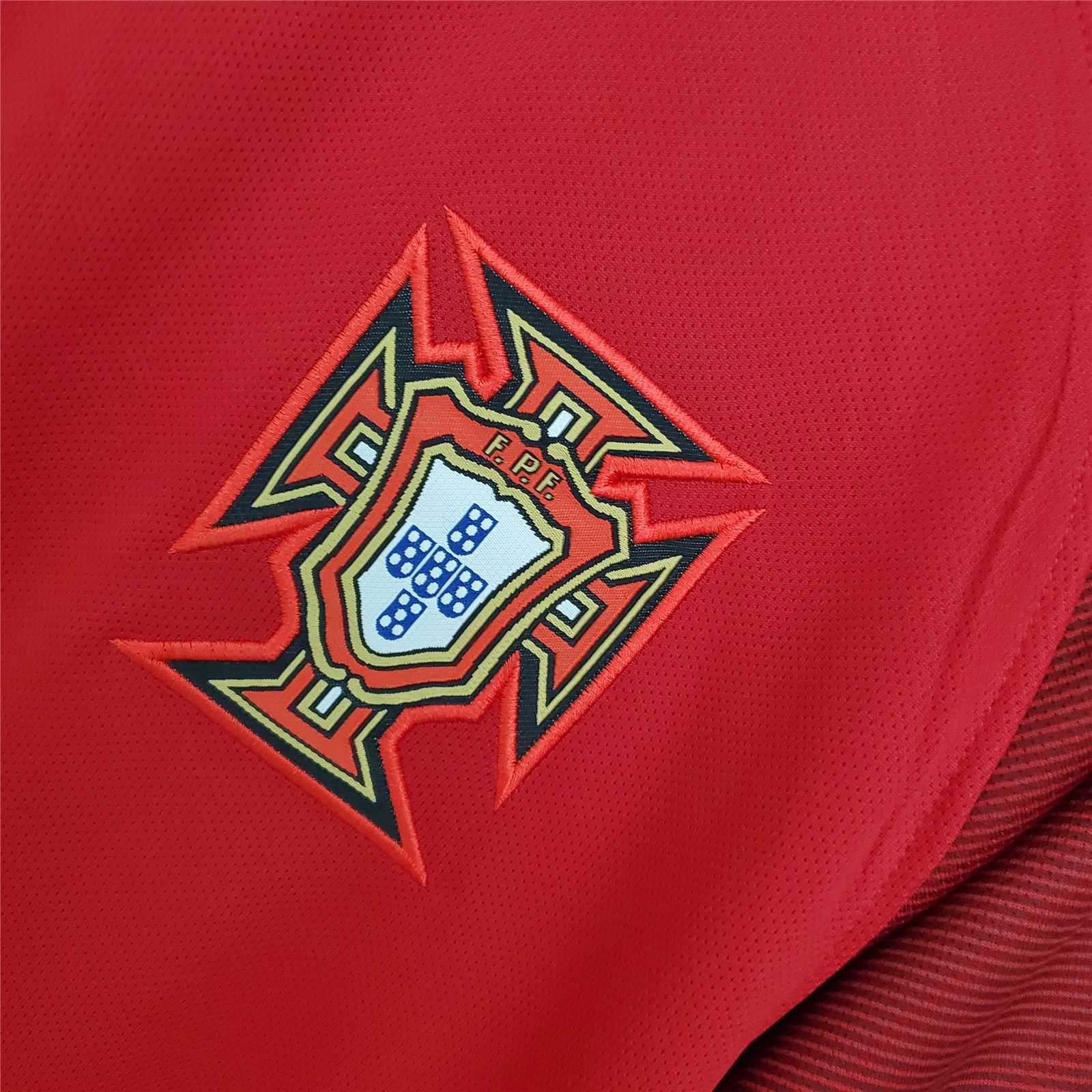 AlphaJersey-Retro Portugal 2016 Home Stadium Jersey