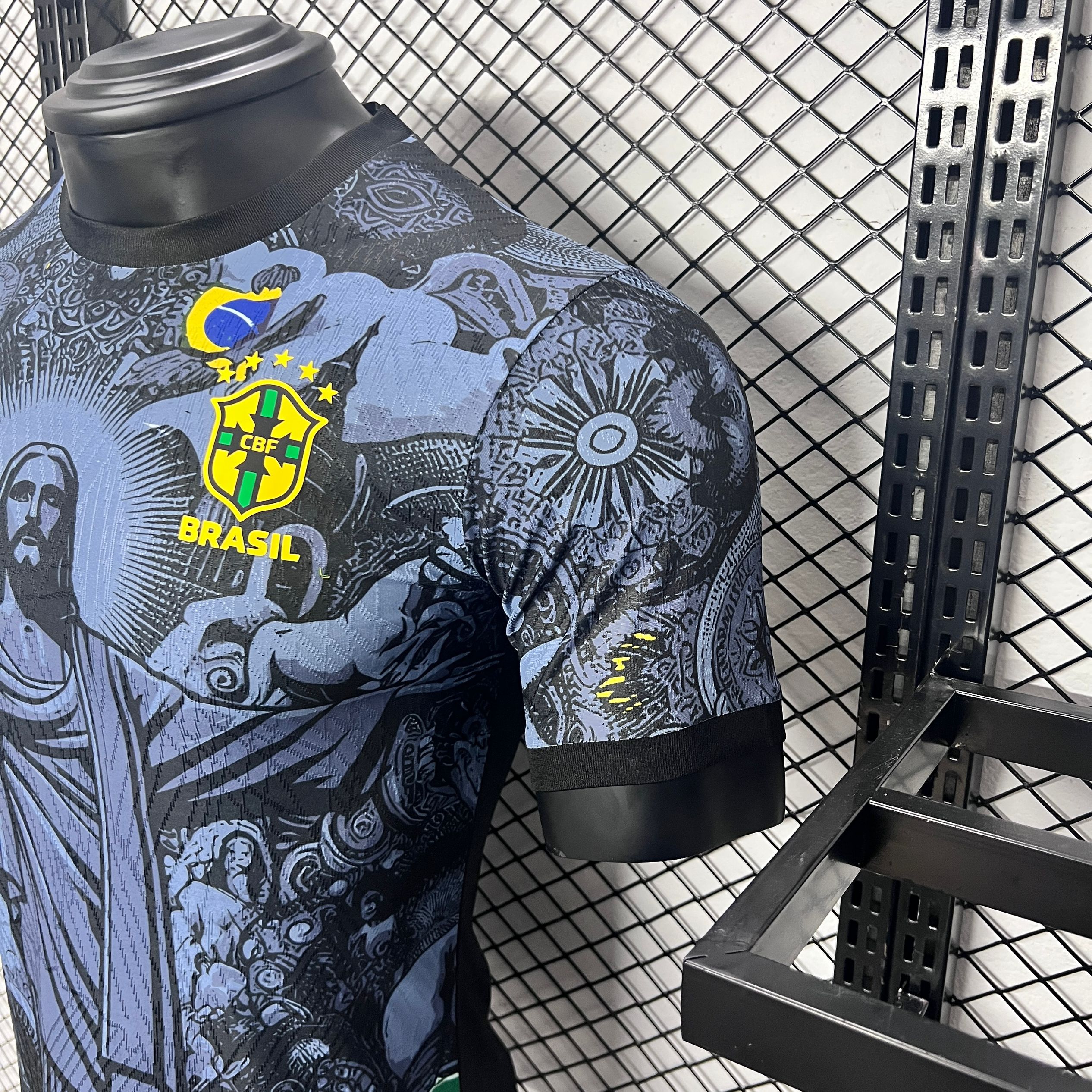 AlphaJersey-Brazil 2024 Christ the Redeemer Statue Special Edition Jersey - Player Version