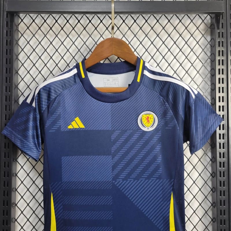 AlphaJersey-S-c-o.t l.a-n.d 2024 Home Stadium Kids Kit