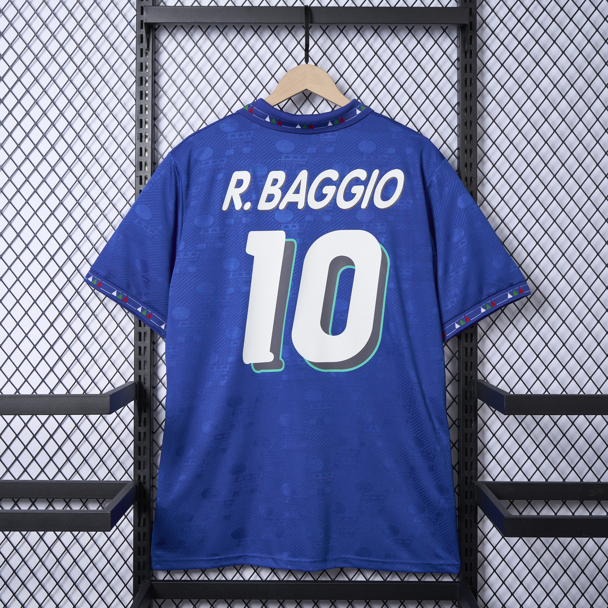 AlphaJersey-Retro Italy 1994 Home Stadium Jersey