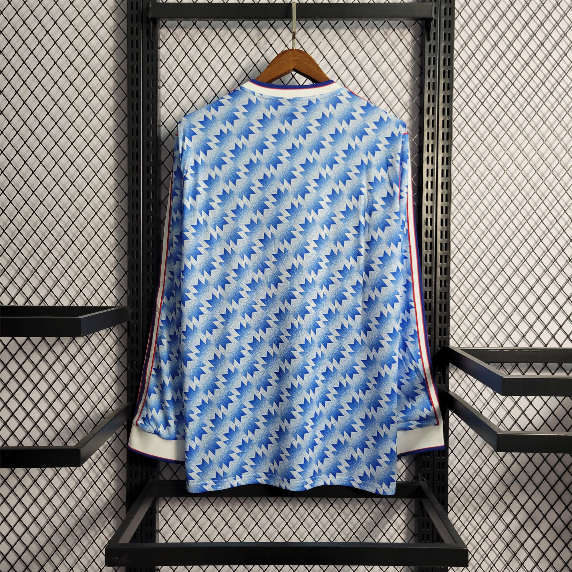 AlphaJersey-Retro Manchester United 90-92 Away Long Sleeve Jersey