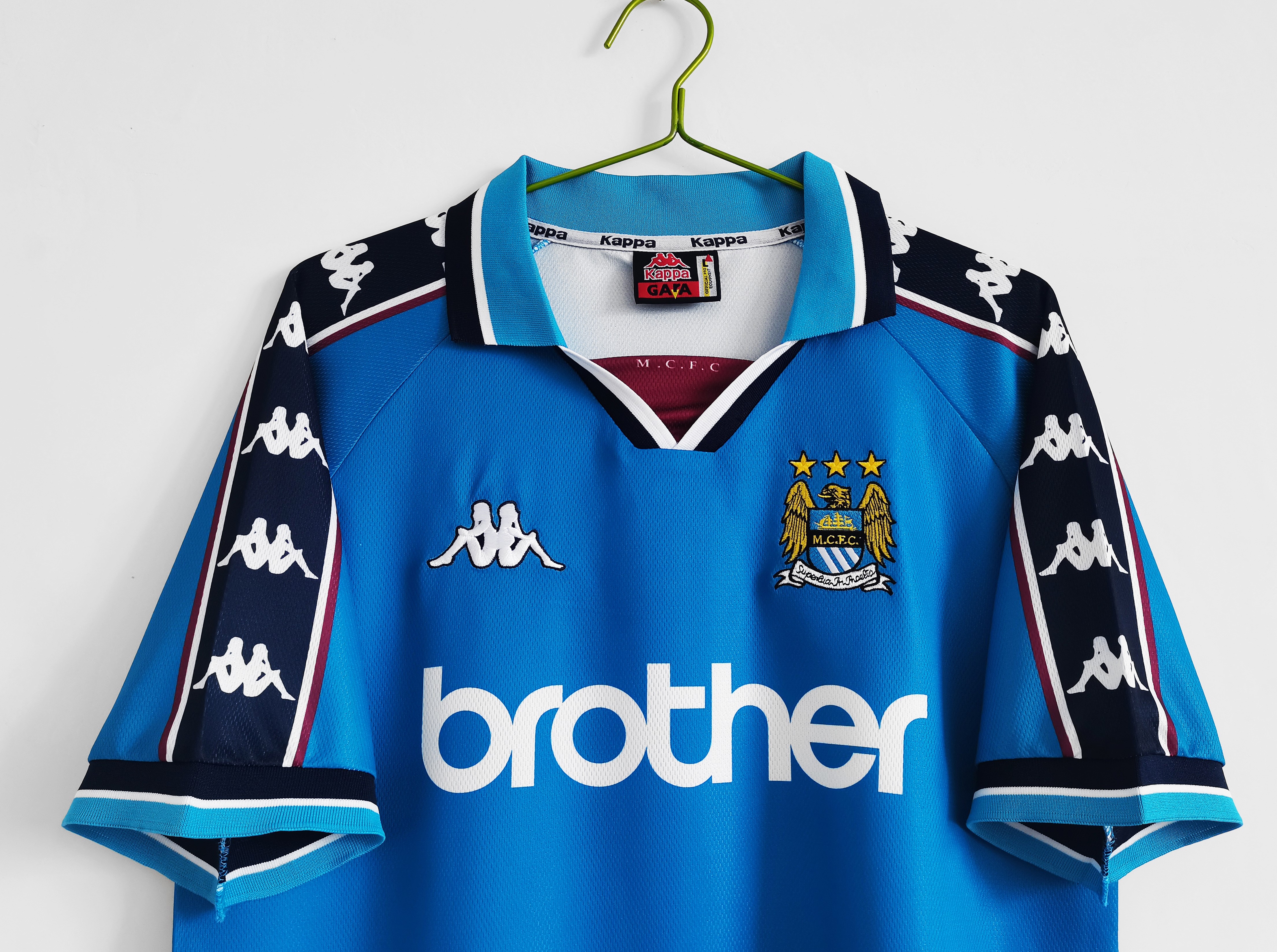 AlphaJersey-Retro Manchester City 1997-98 Home Stadium Jersey