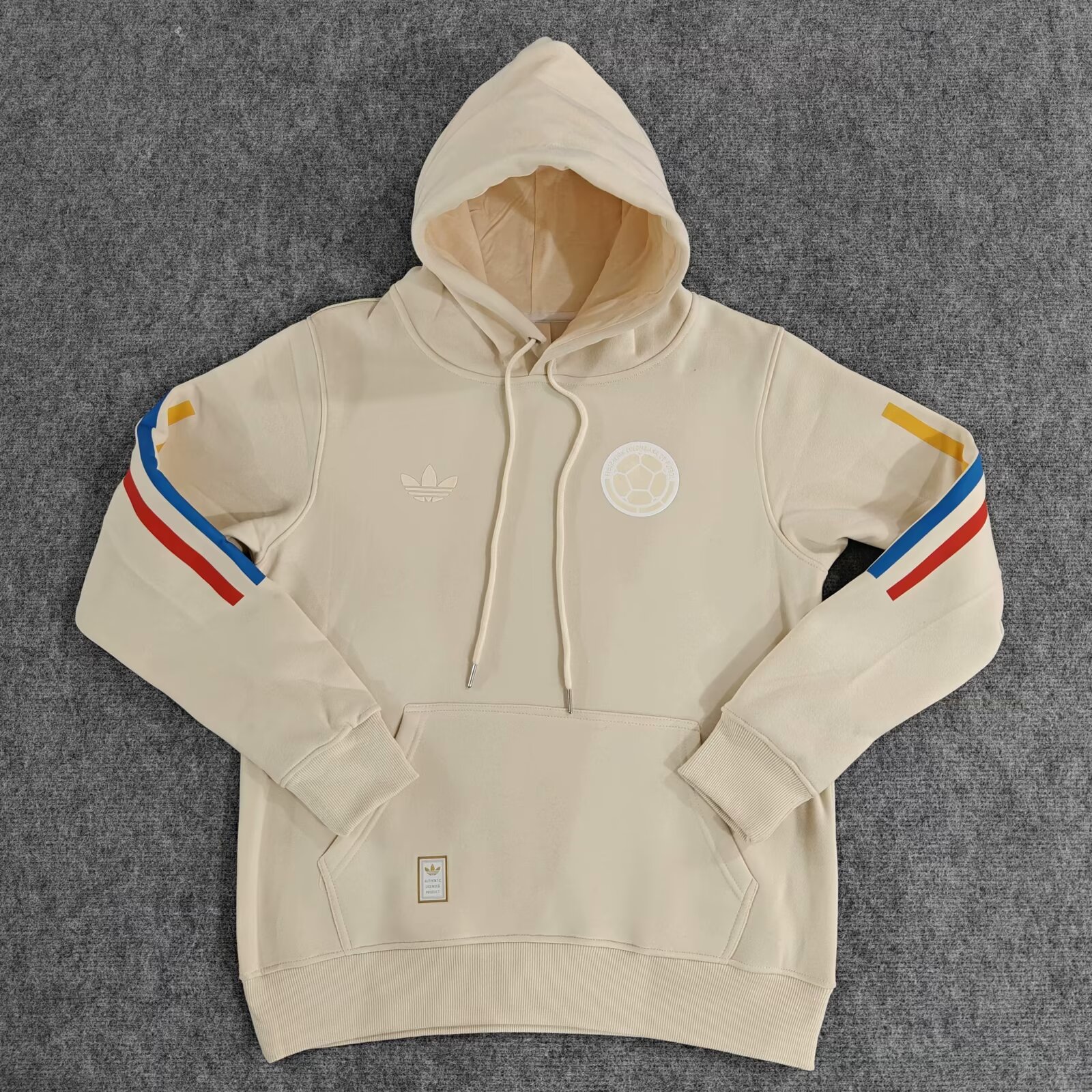AlphaJersey-Colombia 2024 100th Anniversary Hooded - Beige