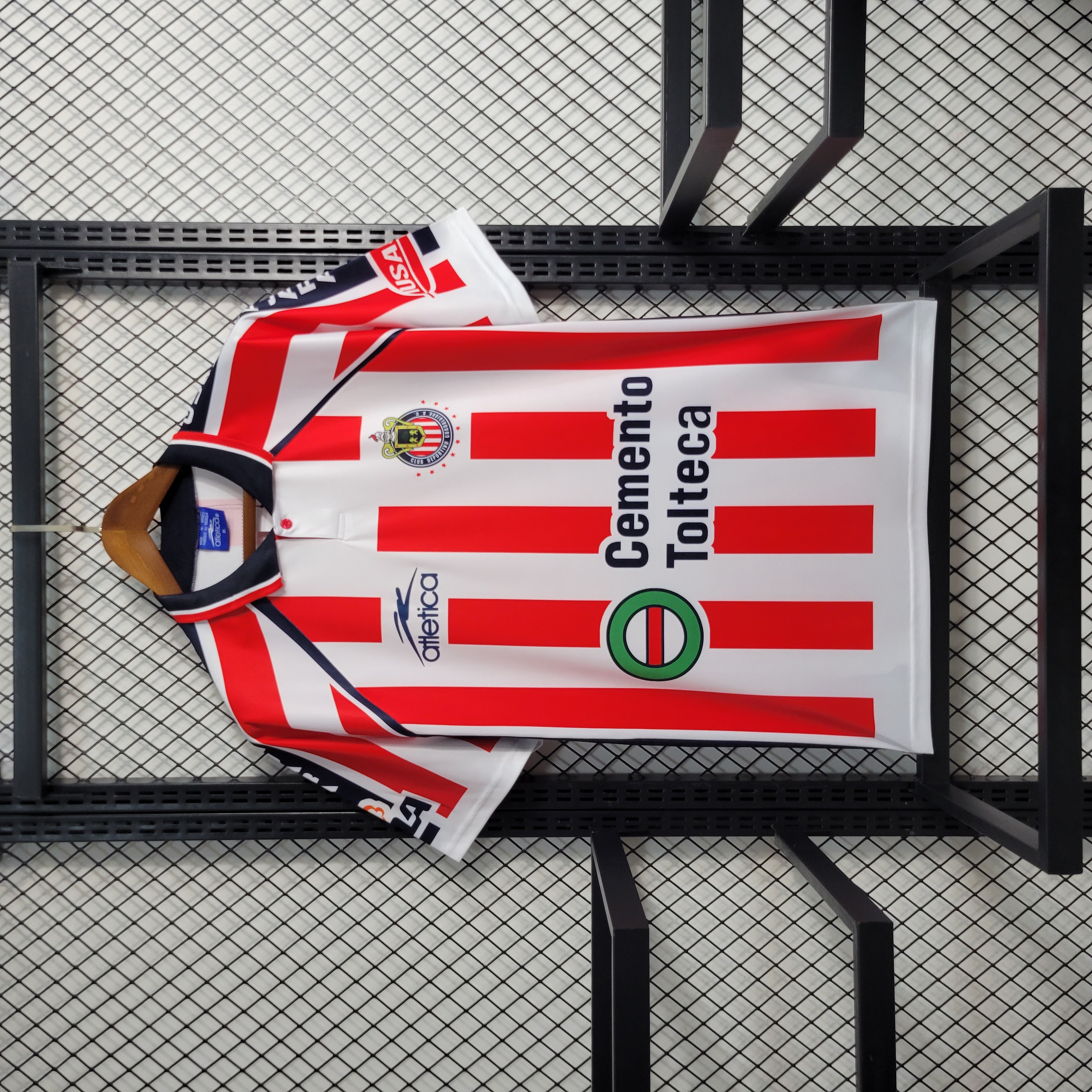 AlphaJersey-Retro Chivas de Guadalajara 02-03 Home Stadium Jersey