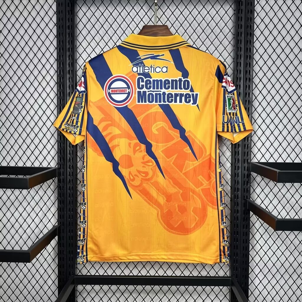 AlphaJersey-Retro Tigres UANL 1997-98 Home Stadium Jersey