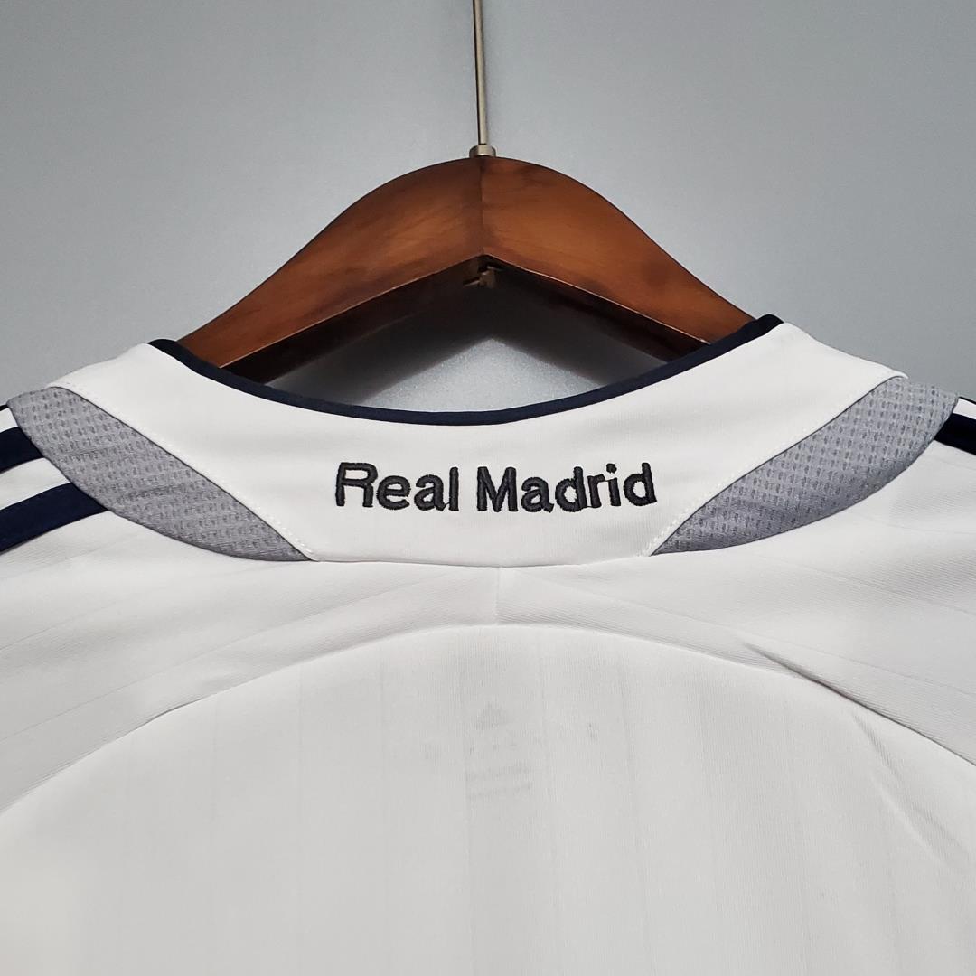 AlphaJersey-Real Madrid Retro 06-07 Home Long Sleeve Jersey