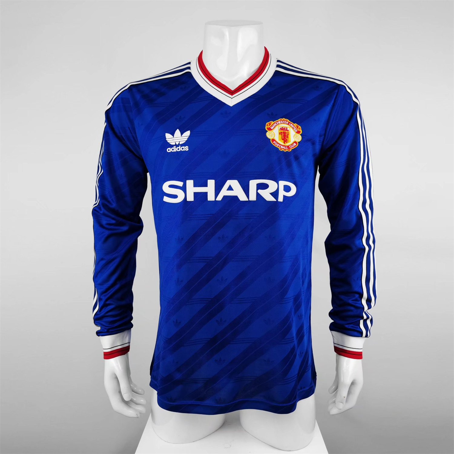 AlphaJersey-Retro Manchester United 86-88 Third Long Sleeve Jersey