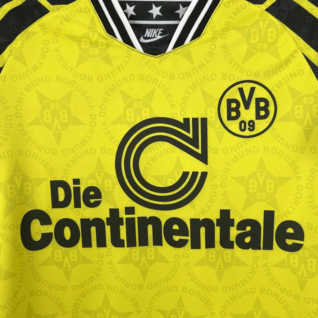 AlphaJersey-Retro Dortmund 1994-95 Home Jersey