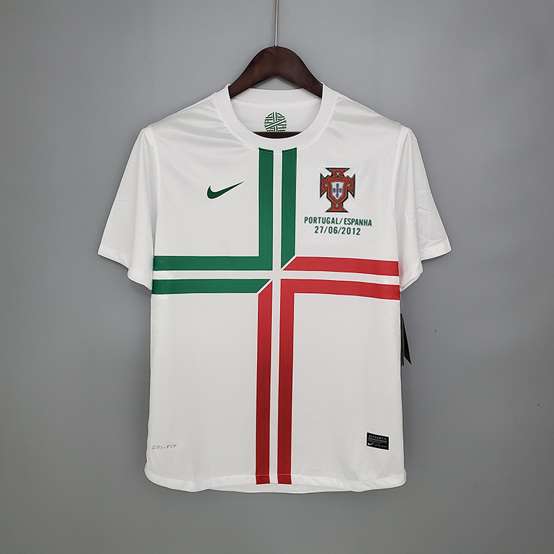 AlphaJersey-Retro Portugal 2012 Away Stadium Jersey