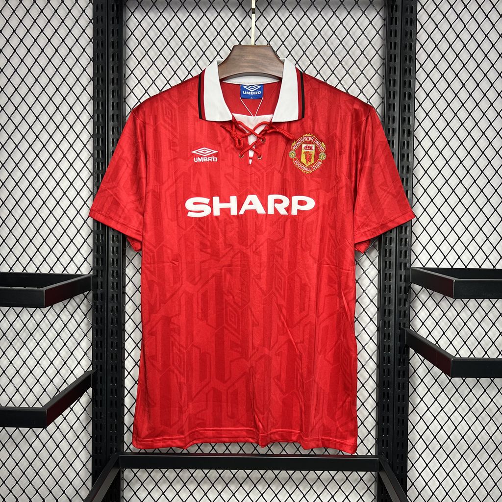 AlphaJersey-Retro Manchester United 92-94 Home Jersey