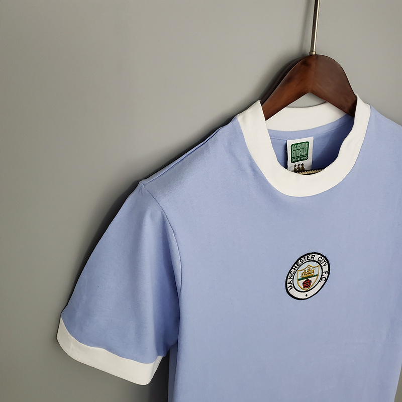 AlphaJersey-Retro Manchester City 1972 Home Stadium Jersey
