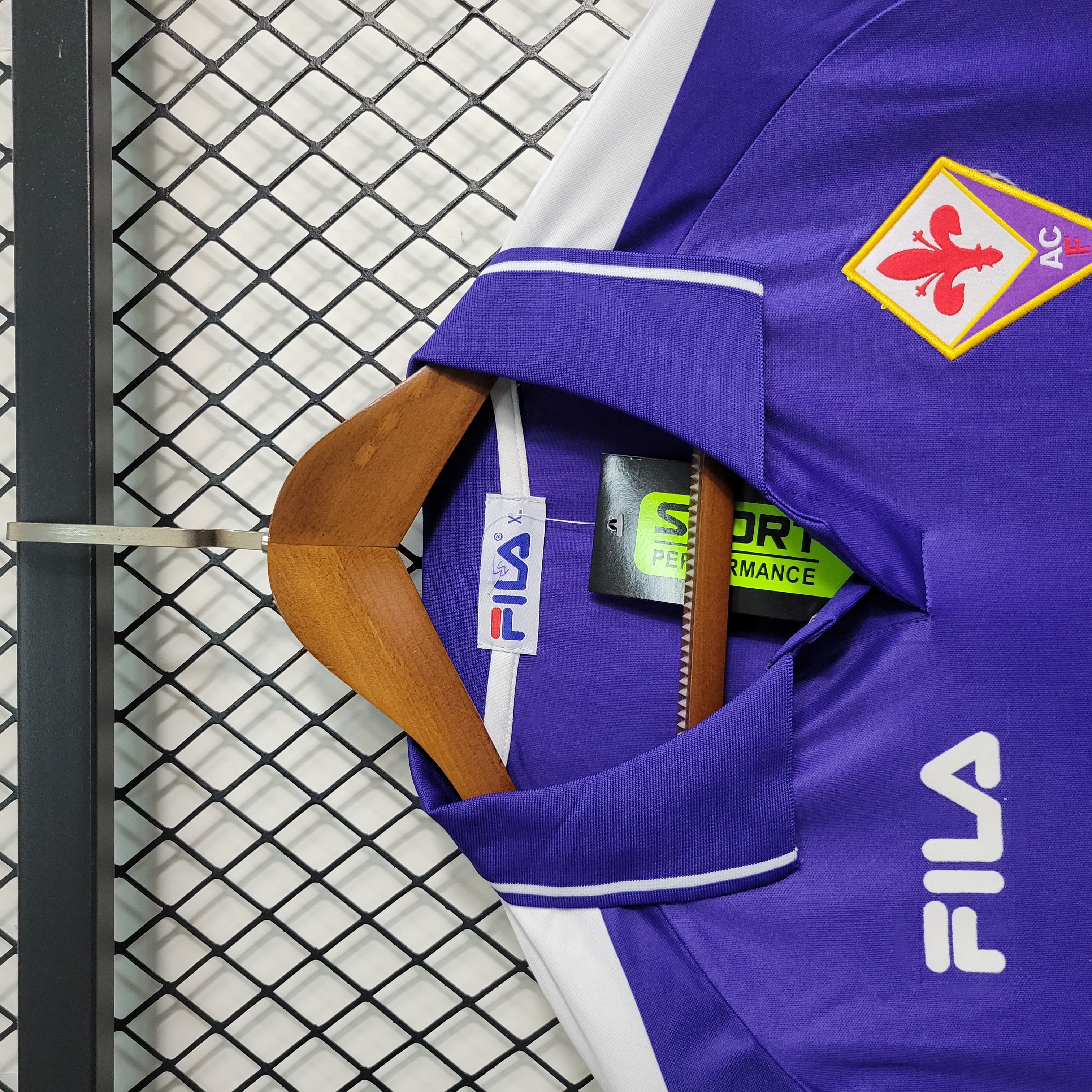 AlphaJersey-Retro Fiorentina 1998-99 Home Stadium Jersey