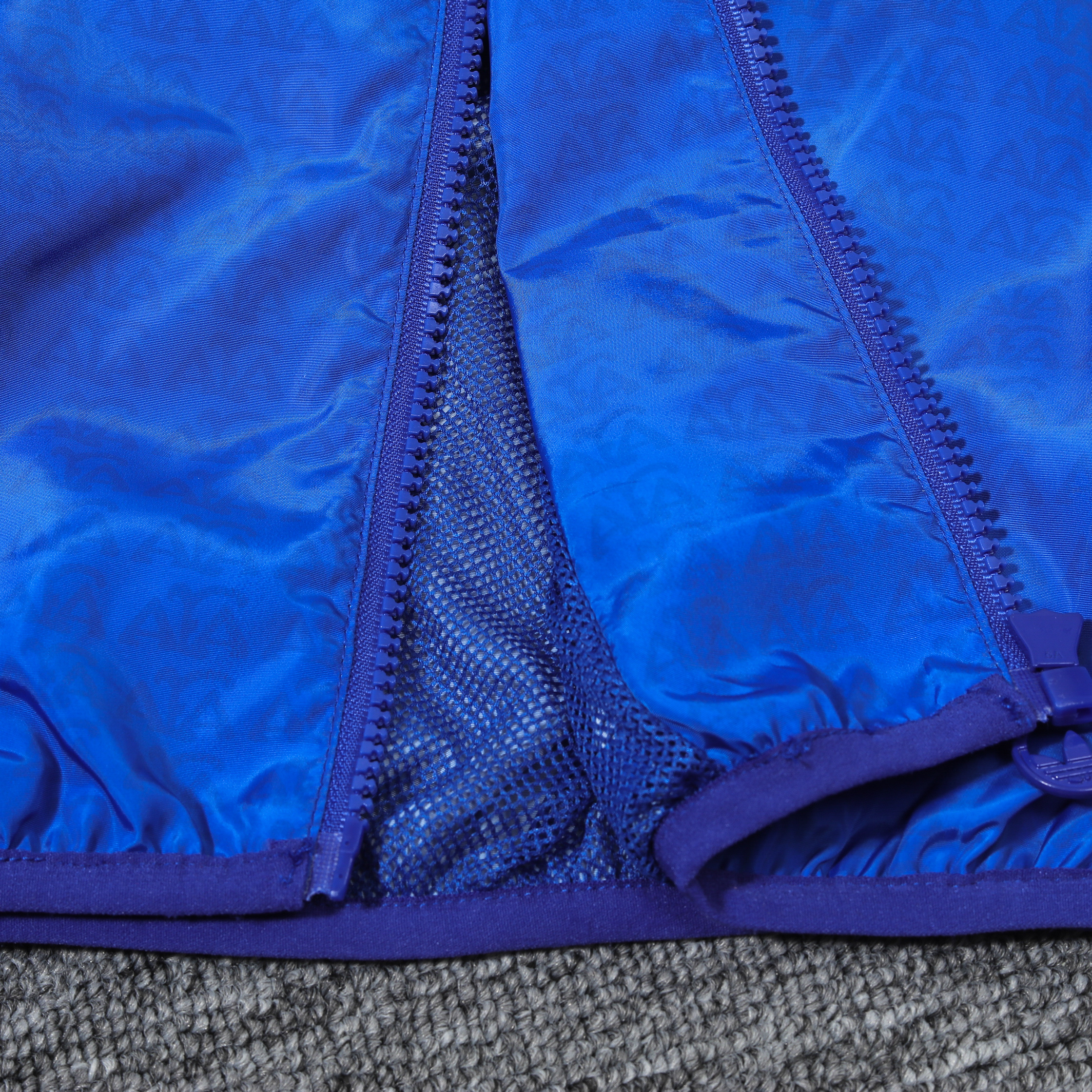 AlphaJersey-Argentine 2024 Vintage Style Blue Hooded Windbreaker - Player Version