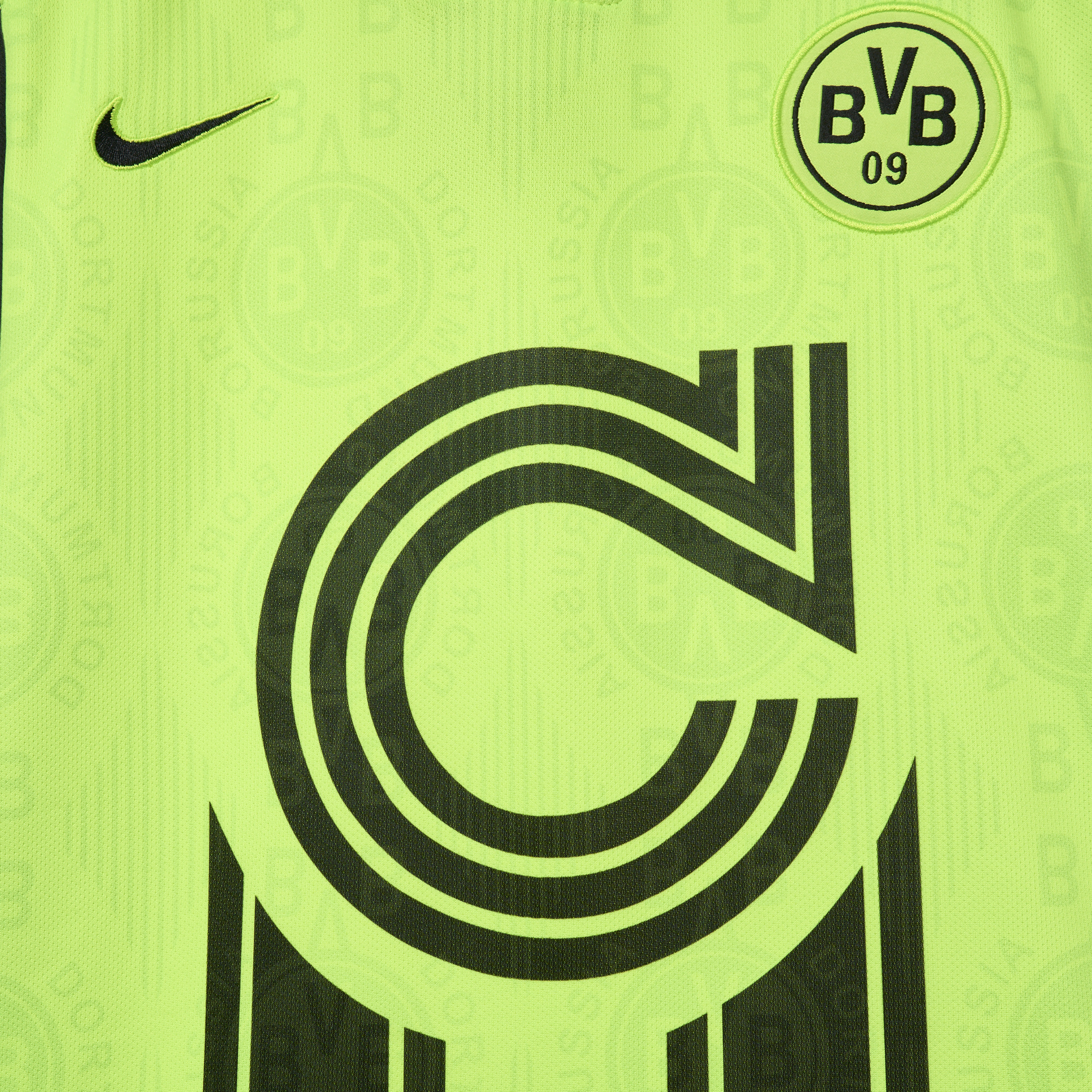 AlphaJersey-Retro Dortmund 1996-97 European Home Jersey