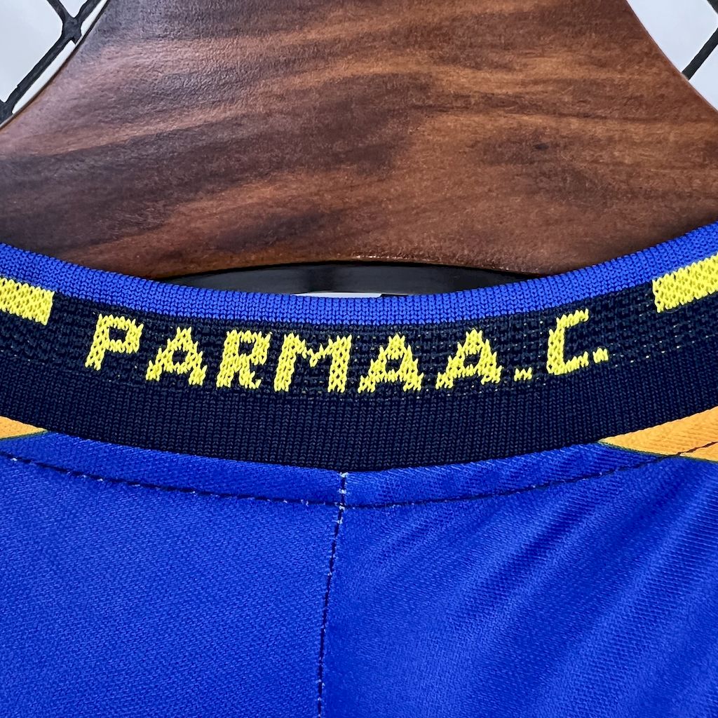 AlphaJersey-Retro Parma 2001-02 Home Jersey - Fans Version