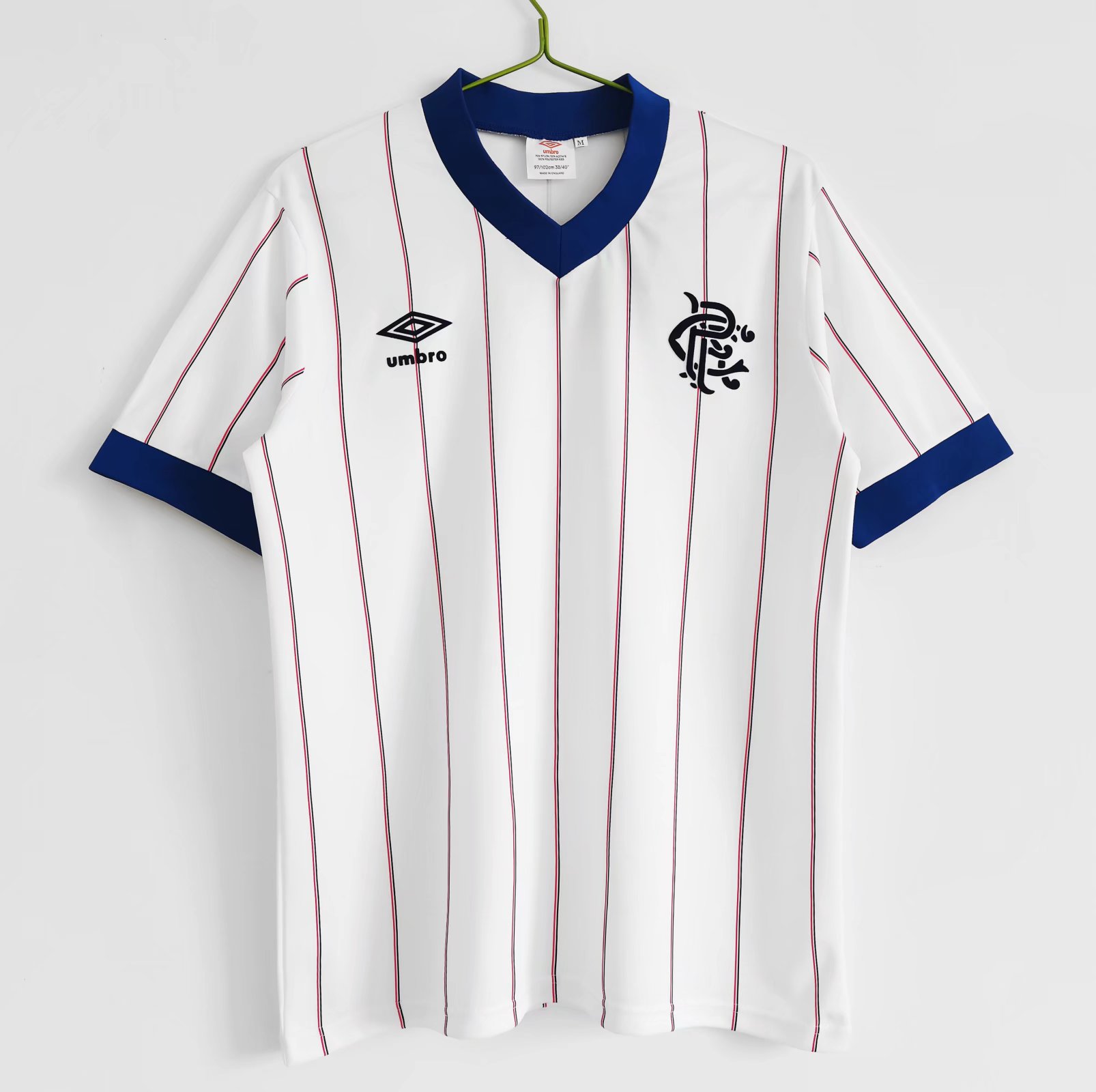 AlphaJersey-Retro Glasgow Rangers 1982-83 Away Stadium Jersey