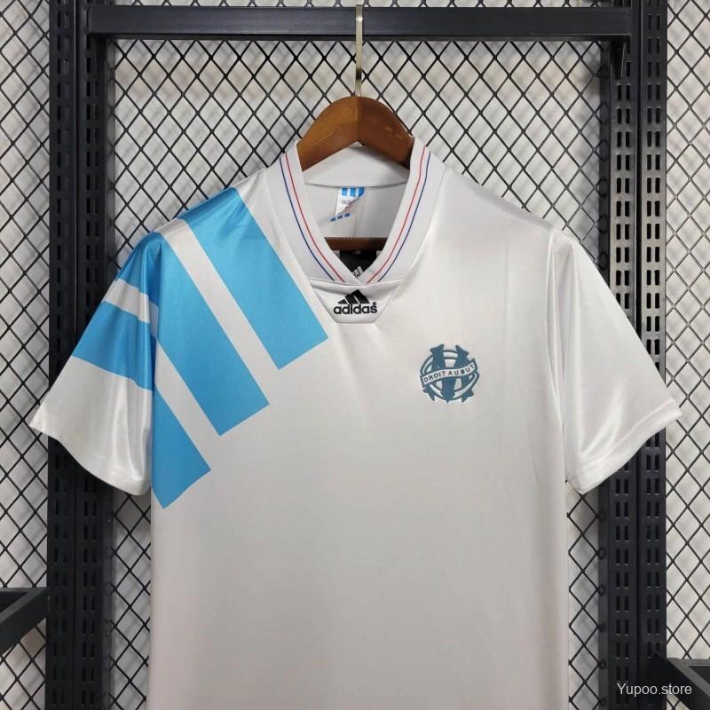 AlphaJersey-Retro Marseille 1992-93 European Home Jersey
