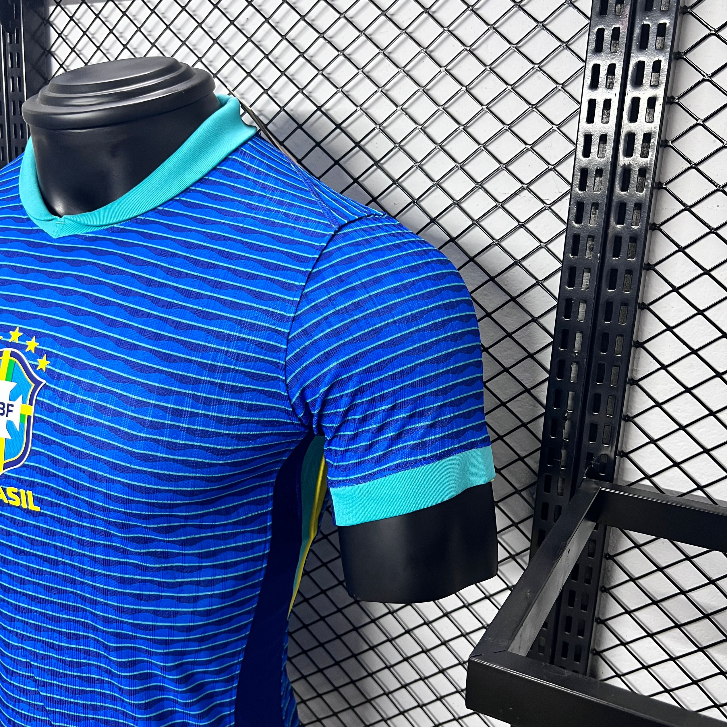 AlphaJersey-Brazil 2024 Away Stadium Jersey - Player Version