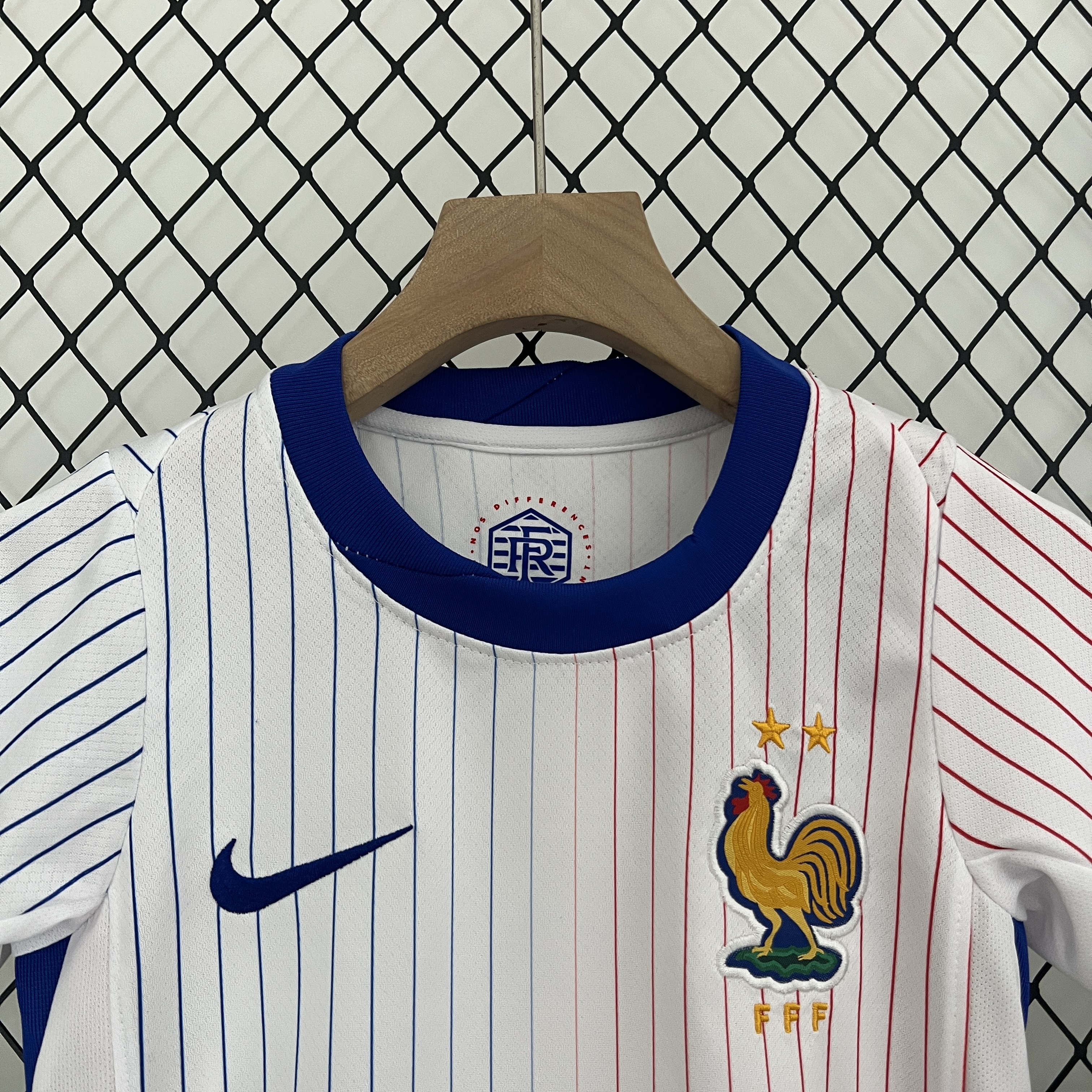 AlphaJersey-France 2024 Away Stadium Kids Kit