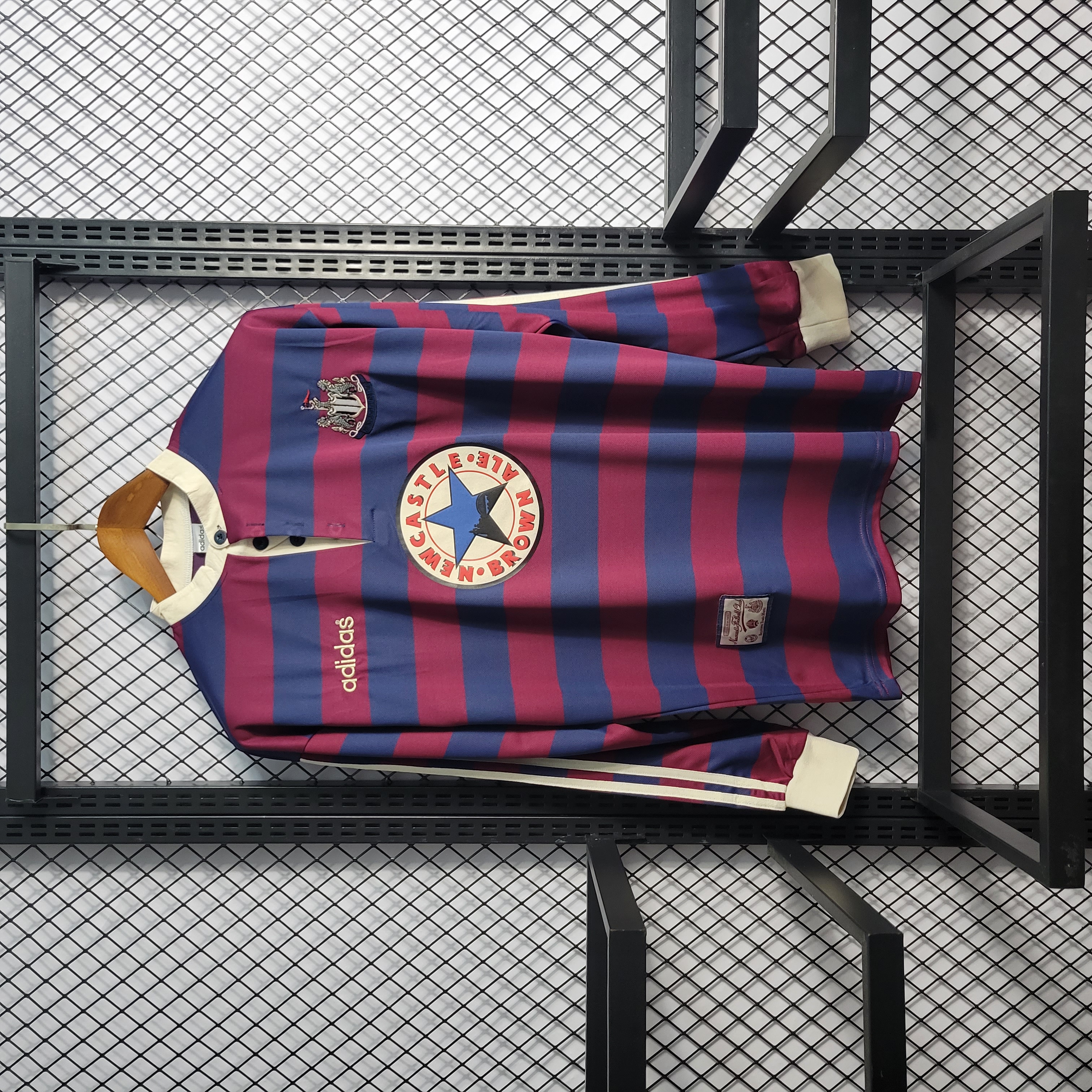 AlphaJersey-Retro Newcastle United 1995-96 Away Stadium Long Sleeve Jersey