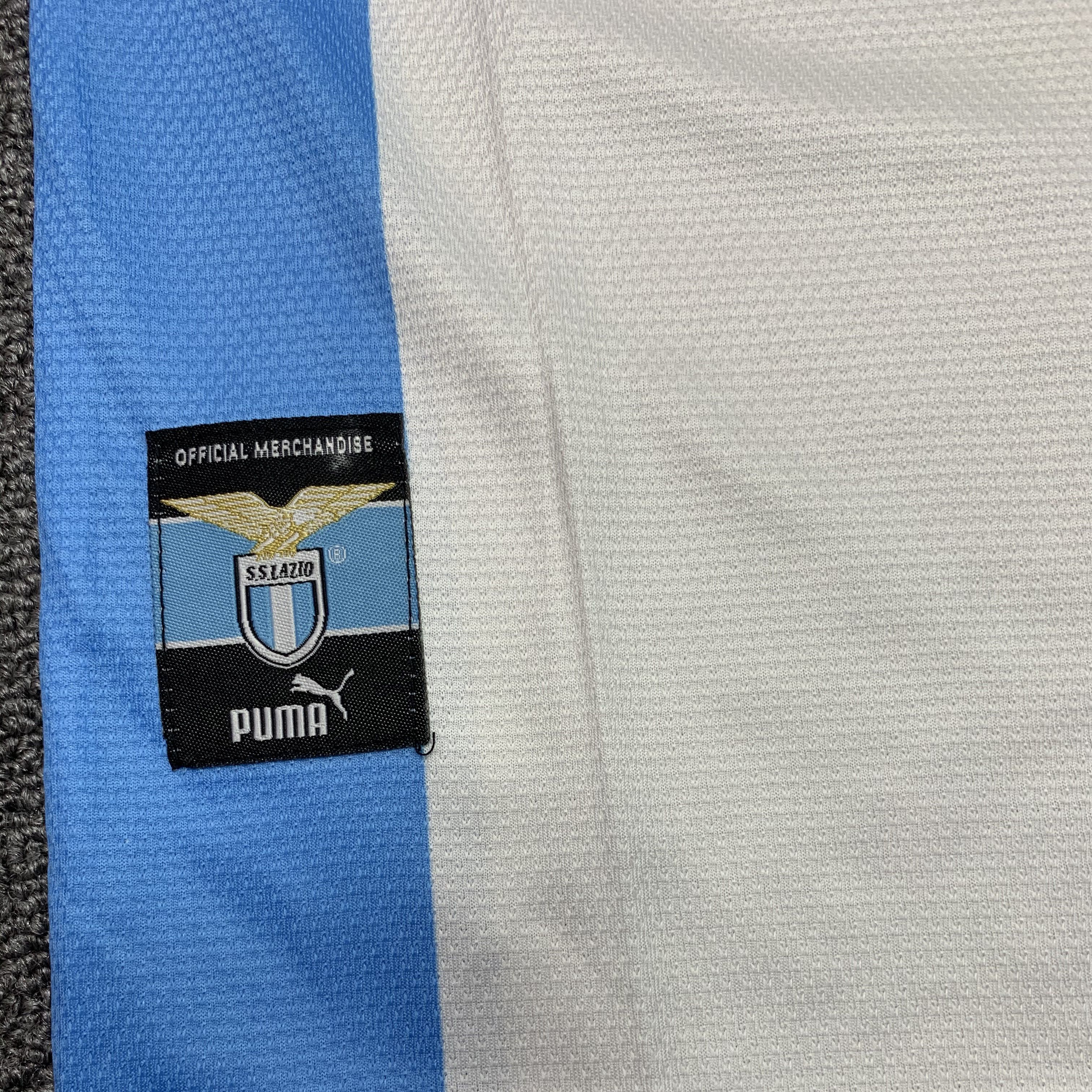 AlphaJersey-Retro Lazio 1999-00 European Home Stadium Jersey