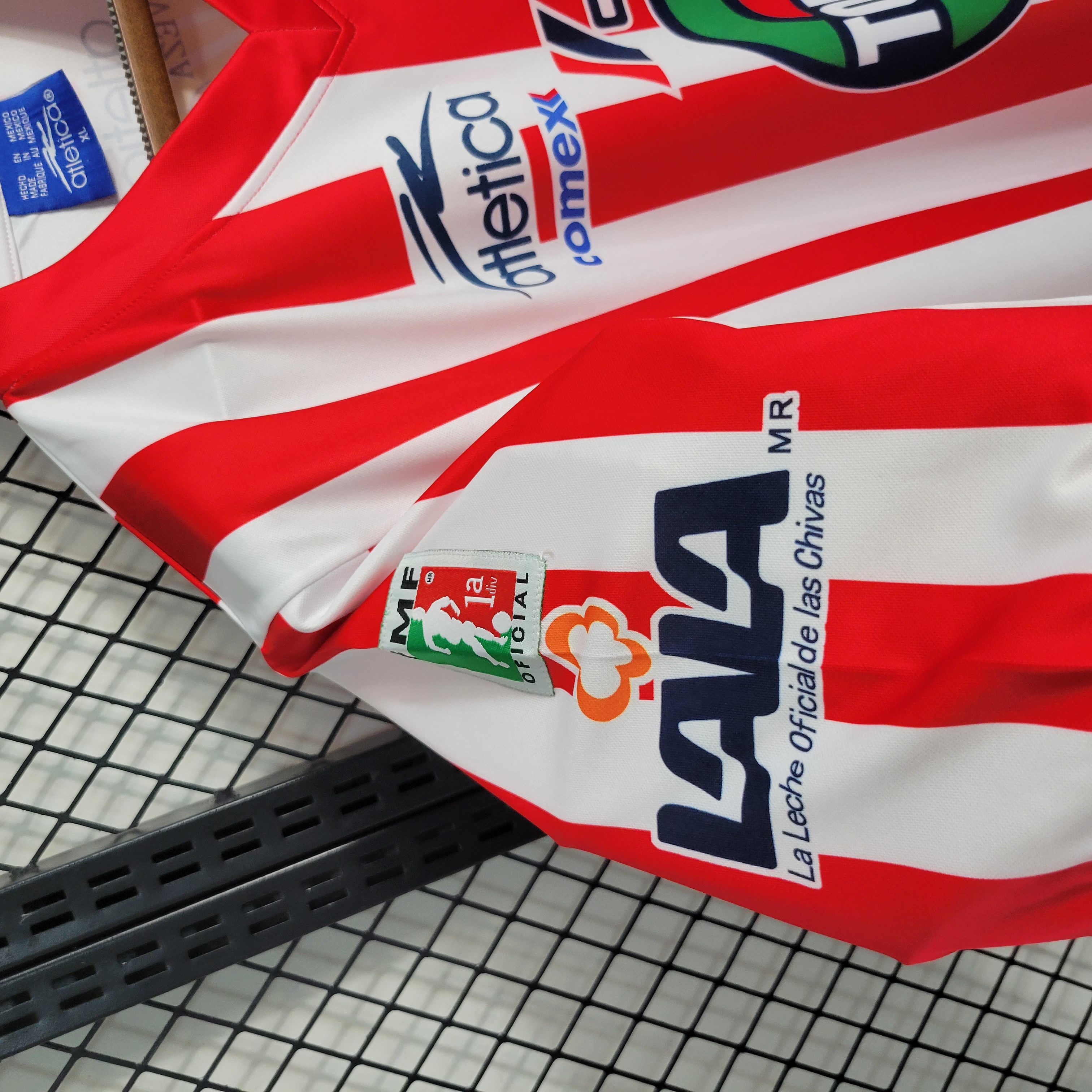 AlphaJersey-Retro Chivas de Guadalajara 01-02 Home Stadium Jersey