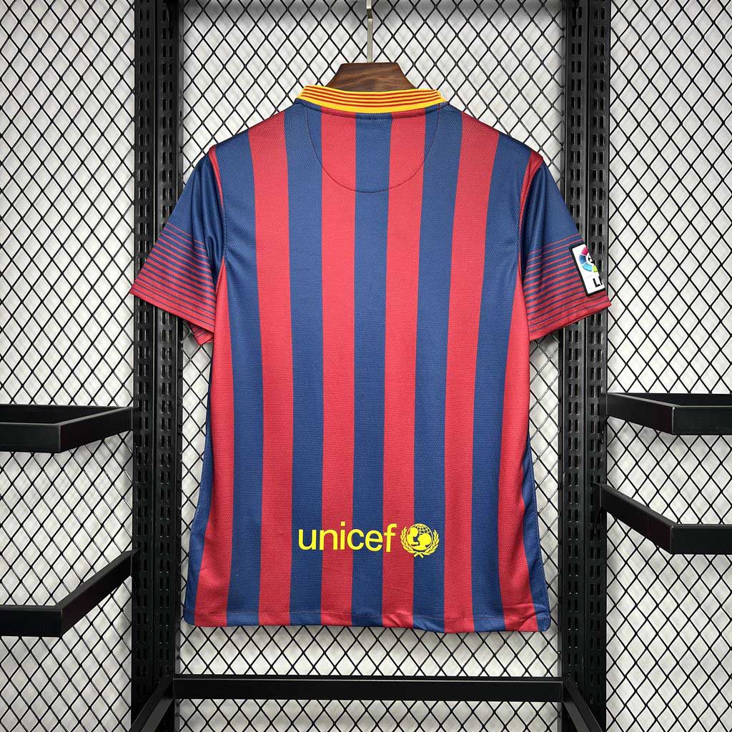 AlphaJersey-Retro Barcelona 13-14 Home Stadium Jersey