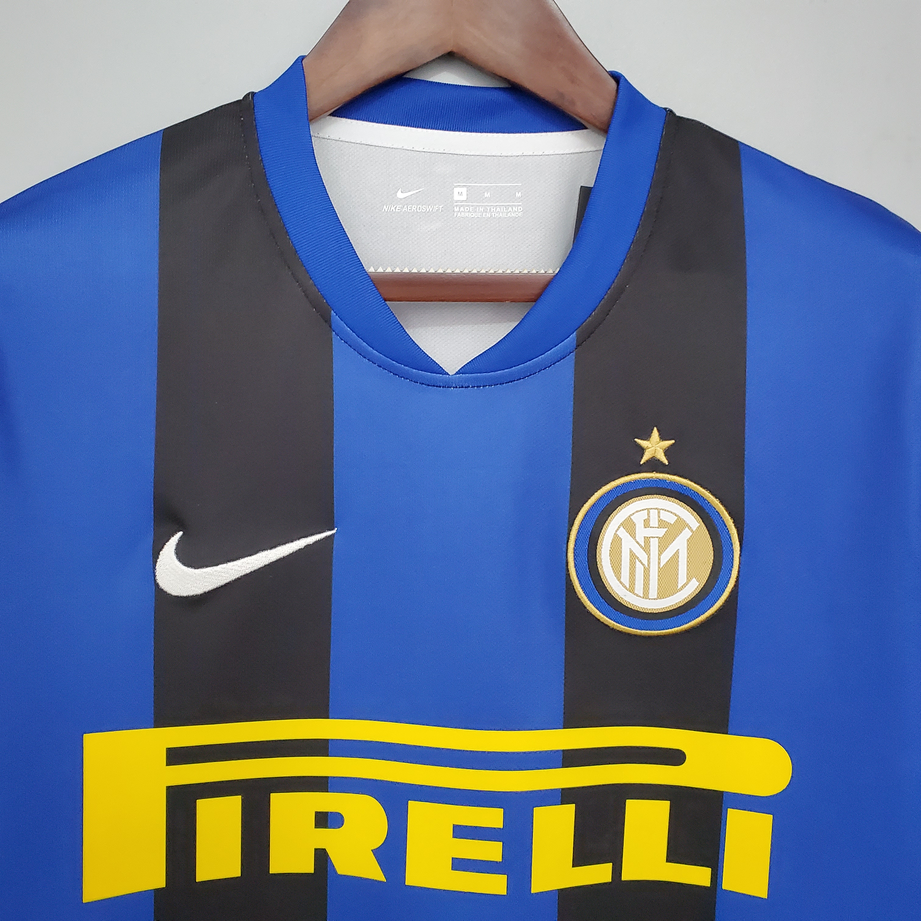 AlphaJersey-Retro Inter Milan 08-09 Home Stadium Jersey