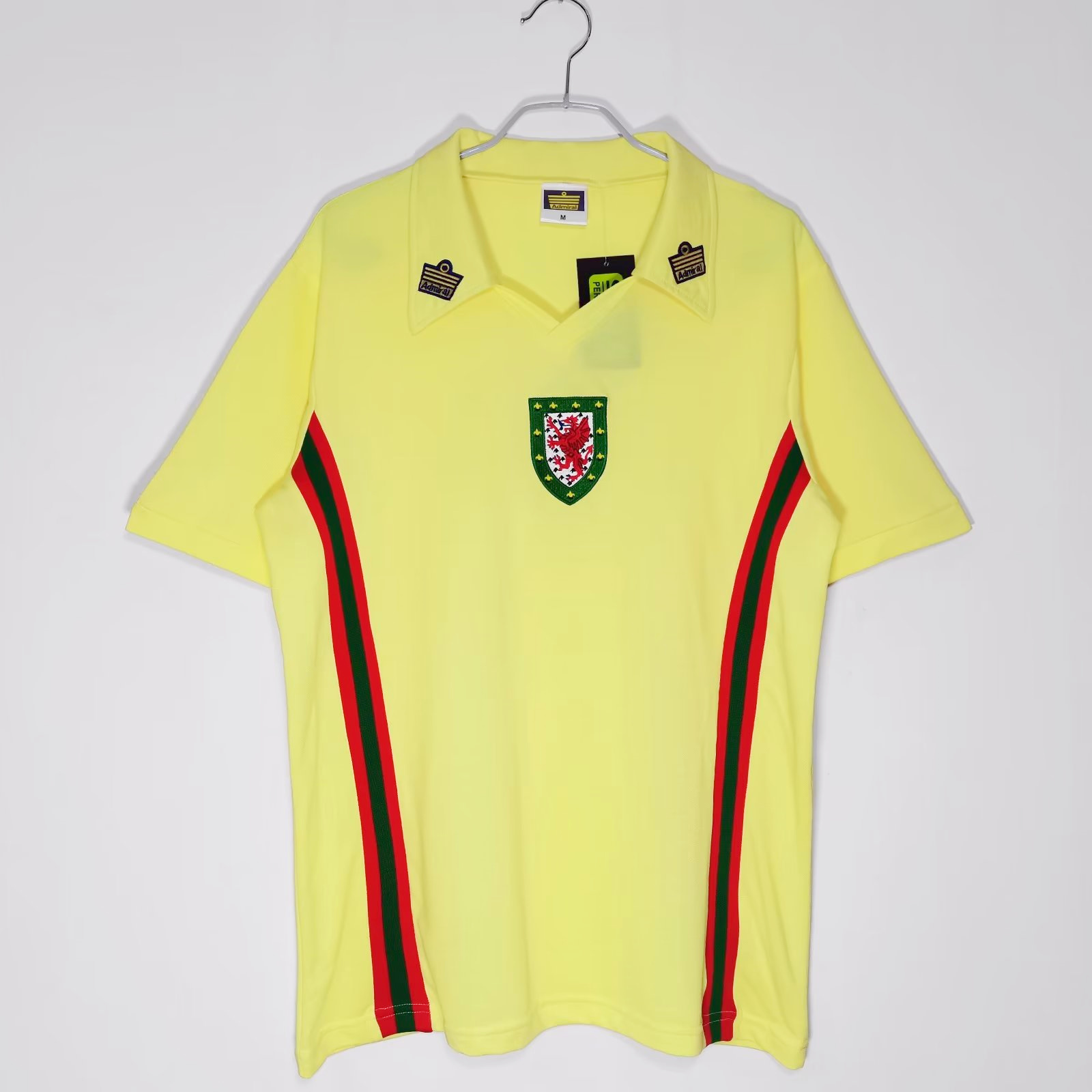 AlphaJersey-Retro Wales 1976 Away Stadium Jersey