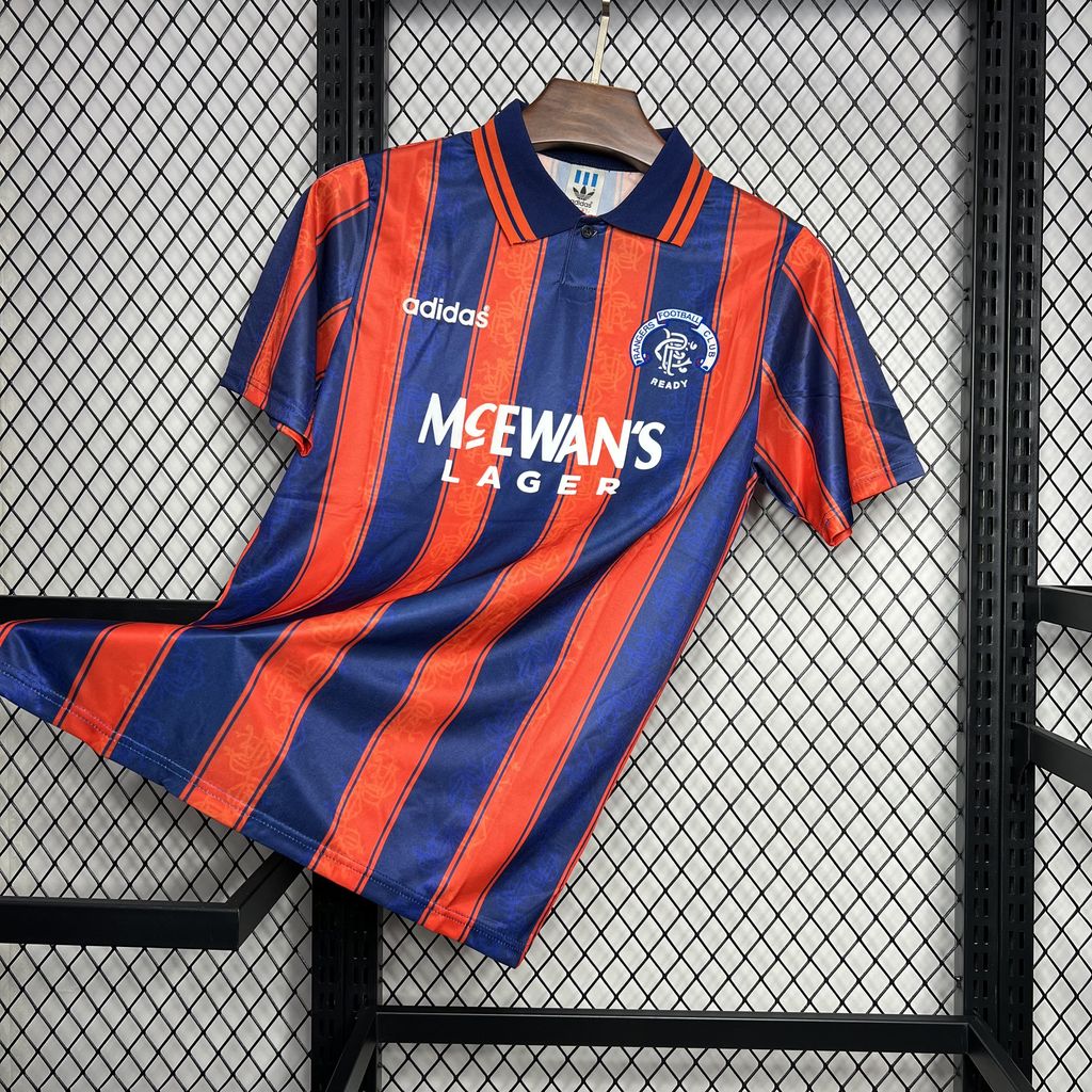 AlphaJersey-Retro Glasgow Rangers 1993-94 Away Stadium Jersey
