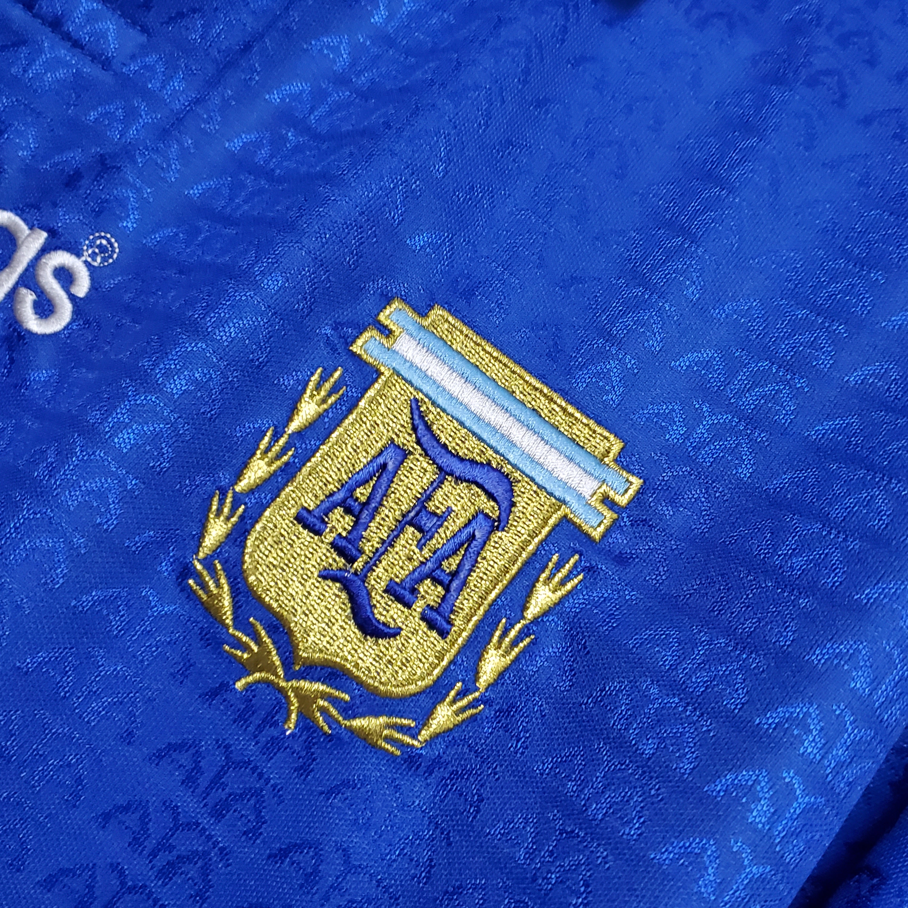 AlphaJersey-Retro Argentina 1994 Away Stadium Jersey
