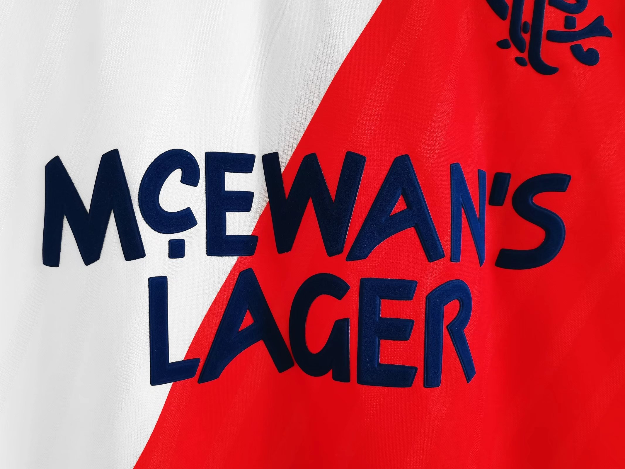 AlphaJersey-Retro Glasgow Rangers 1987-88 Away Stadium Jersey