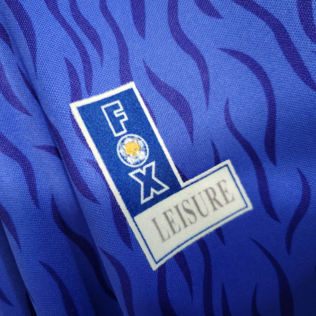 AlphaJersey-Retro Leicester city 1992-94 Home Stadium Jersey