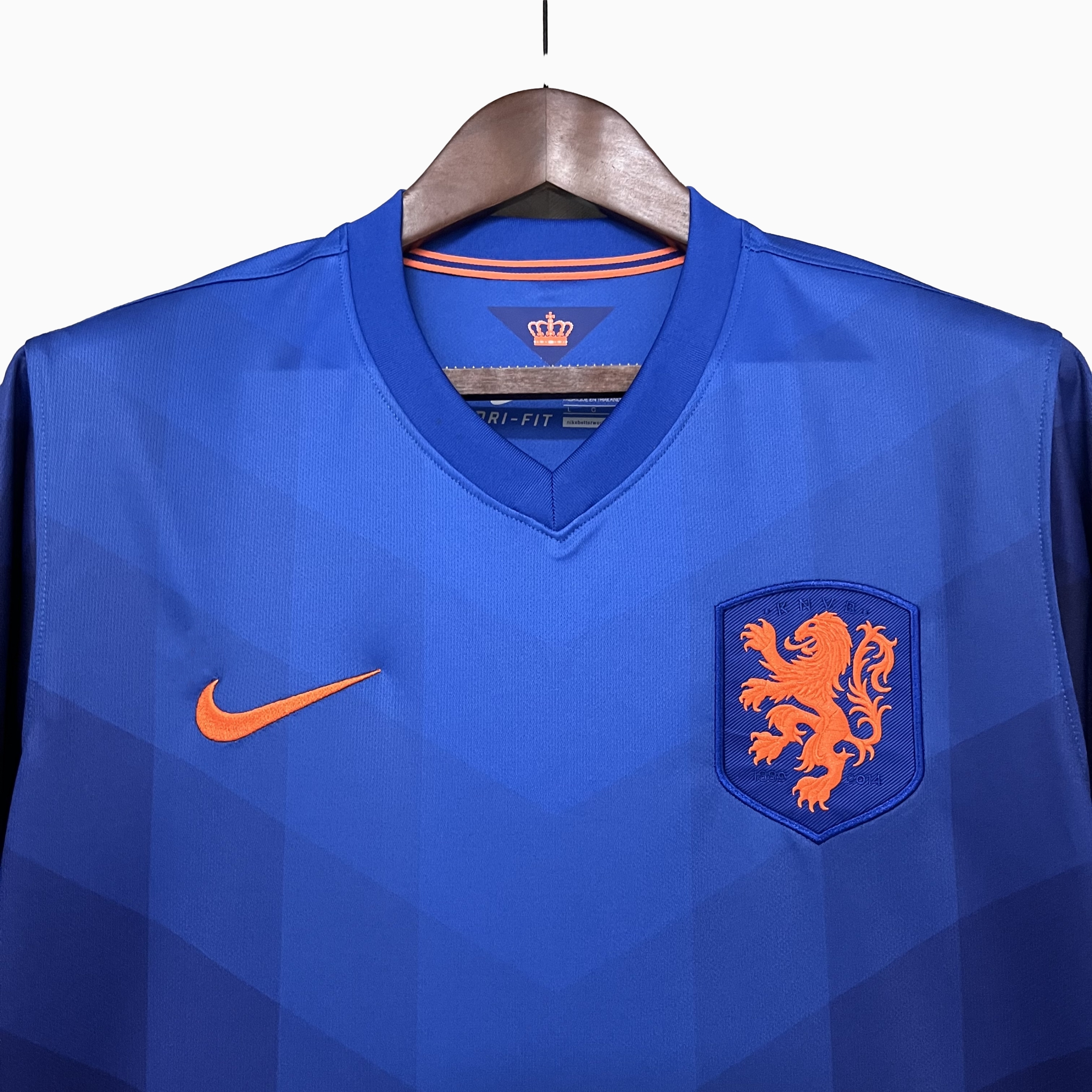 AlphaJersey-Retro Netherlands 2014 Away Stadium Jersey