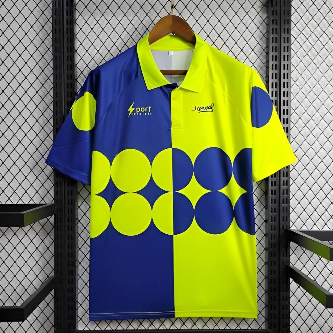 AlphaJersey-Retro Mexico 1998 World Cup Goalkeeper Green Blue Jersey
