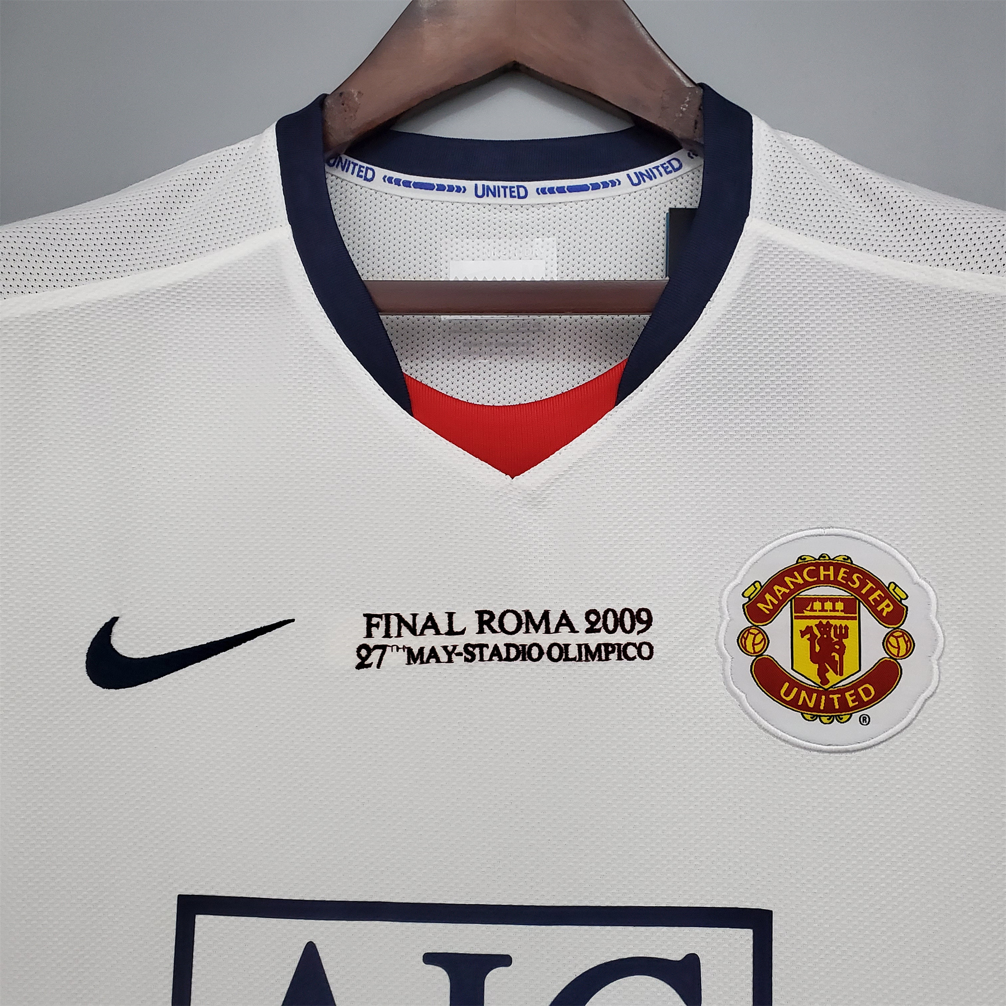 AlphaJersey-Retro Manchester United 08-09 Away Jersey - Champions League Final Version