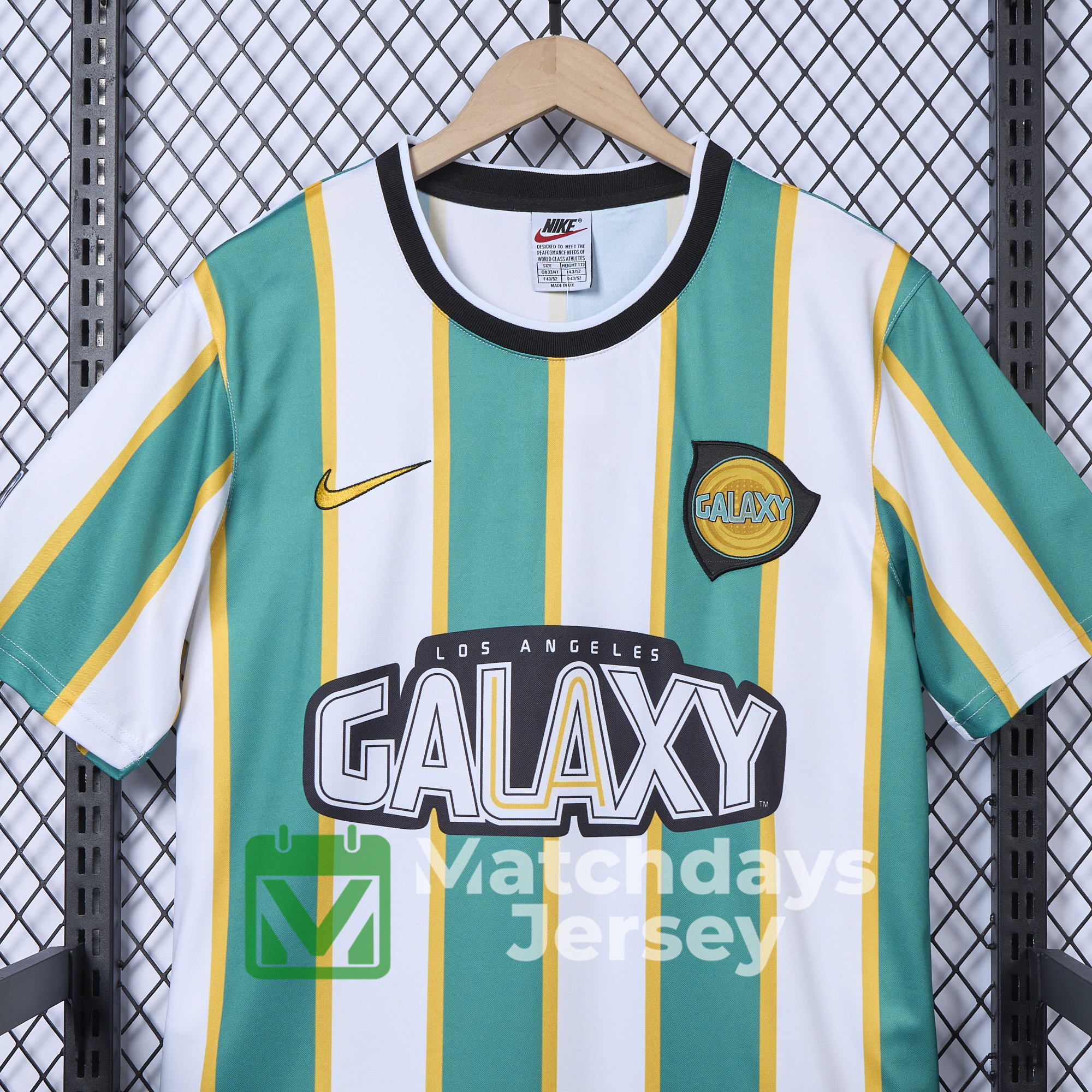 AlphaJersey-Retro La Galaxy 1997 Home Jersey