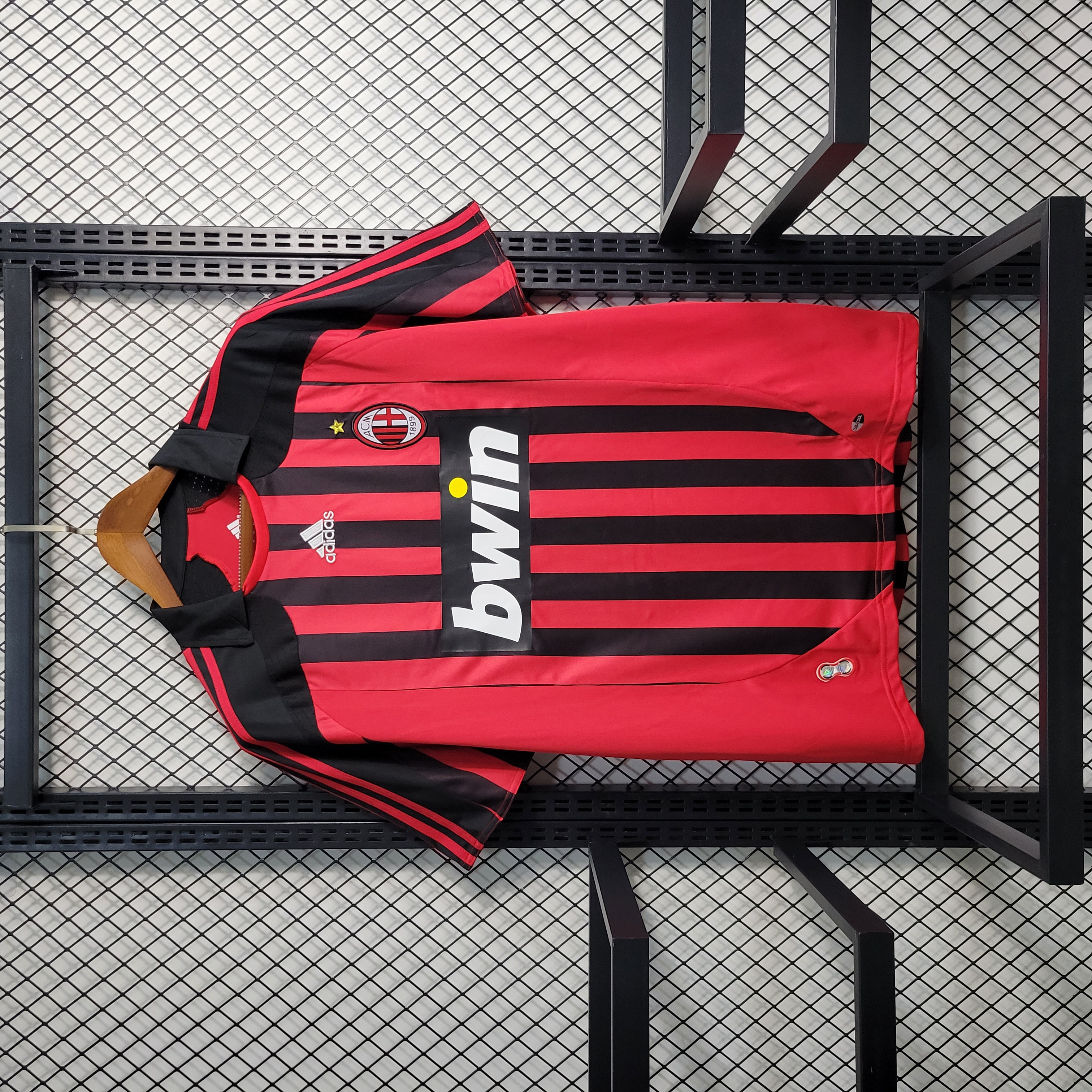 AlphaJersey-Retro AC Milan 2007-08 Home Stadium Jersey