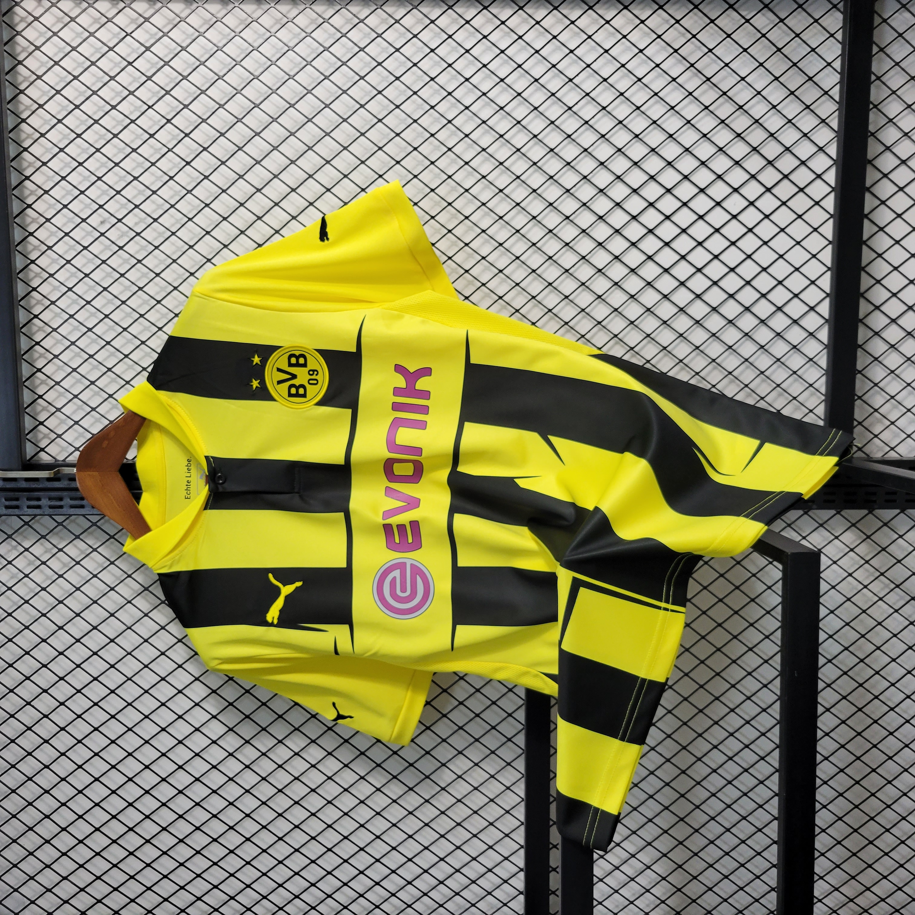 AlphaJersey-Retro Dortmund 12-13 Home Stadium Jersey