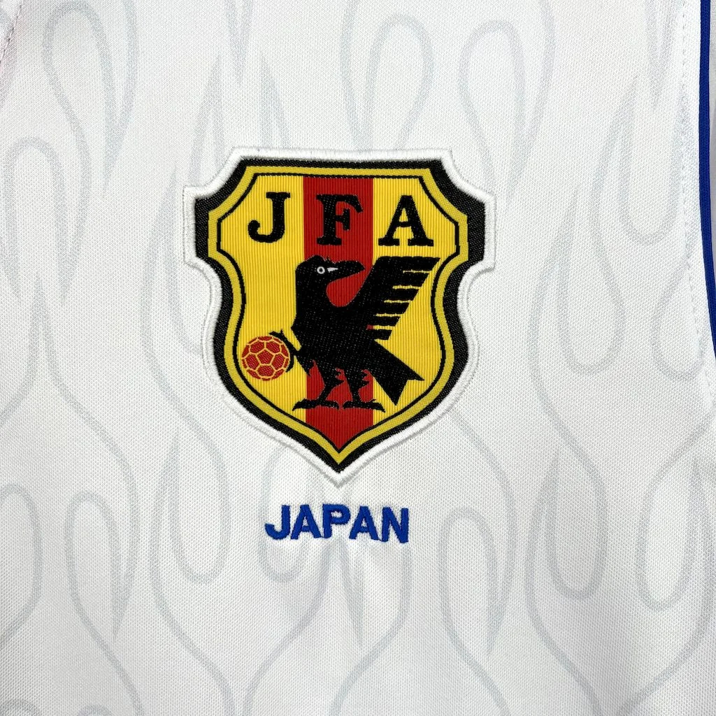 AlphaJersey-Retro Japan 1998 Away Long Sleeves Jersey