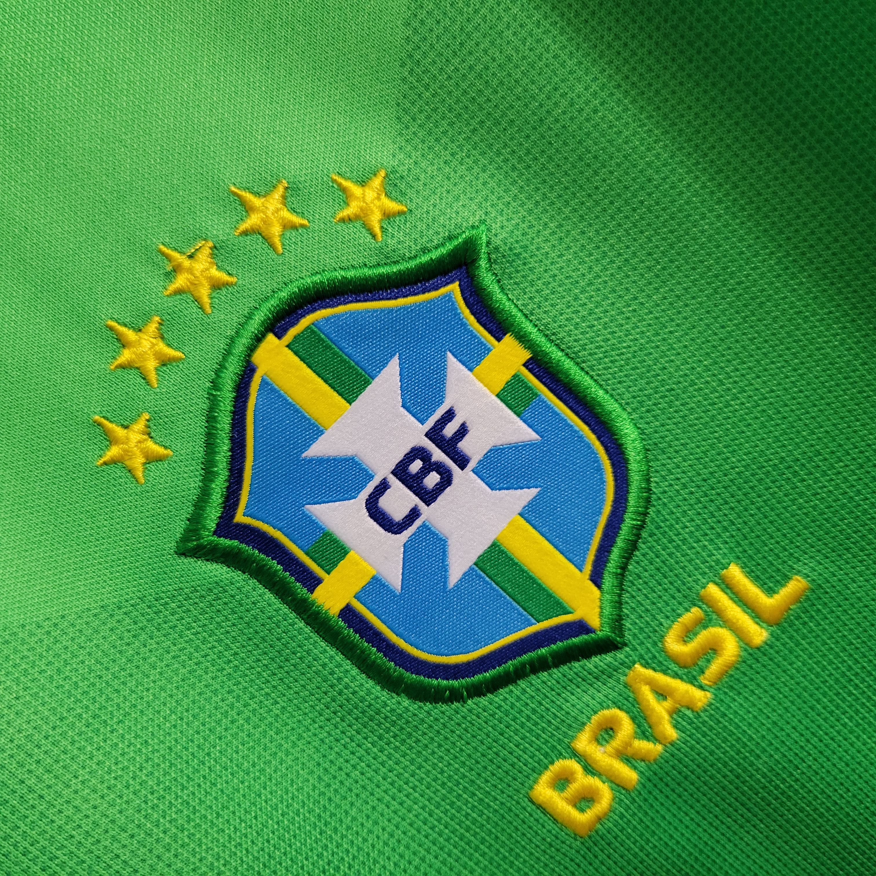 AlphaJersey-Retro Brazil 2020 Green Training Jersey