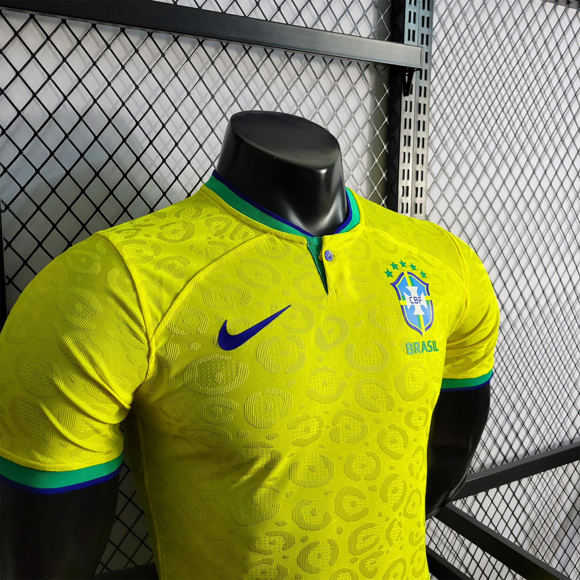 AlphaJersey-Brazil 2023 Home Stadium Jersey - Player Version