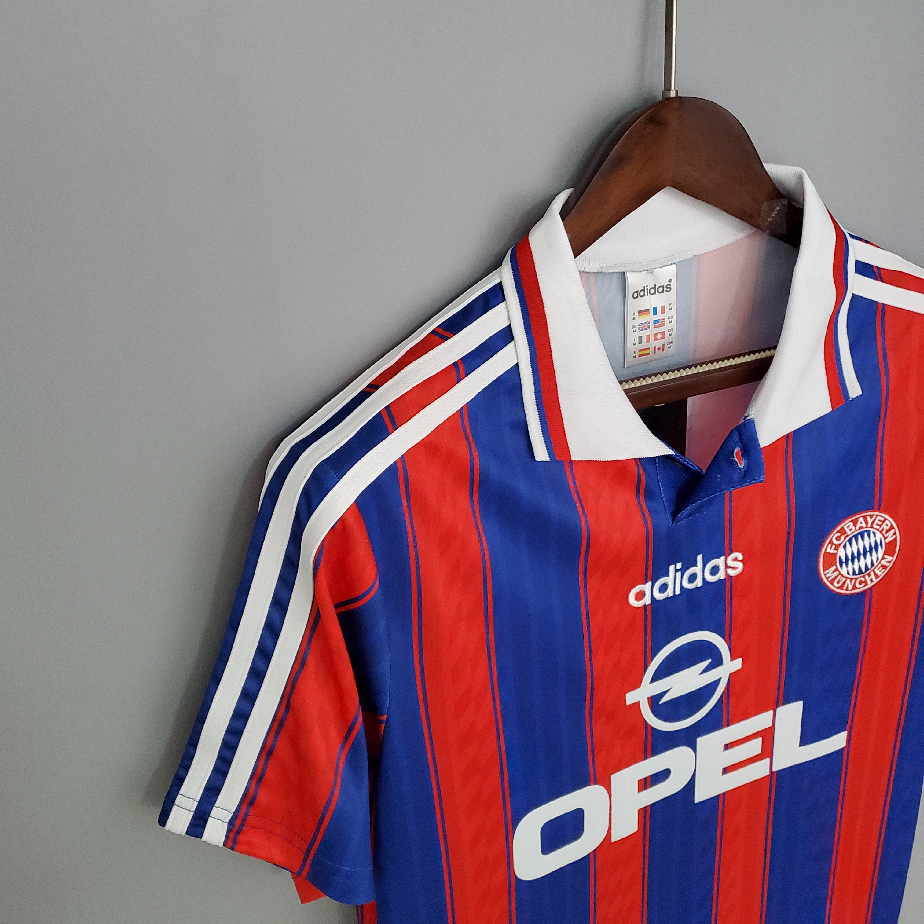 AlphaJersey-Retro Bayern Munich 95-97 Home Stadium Jersey