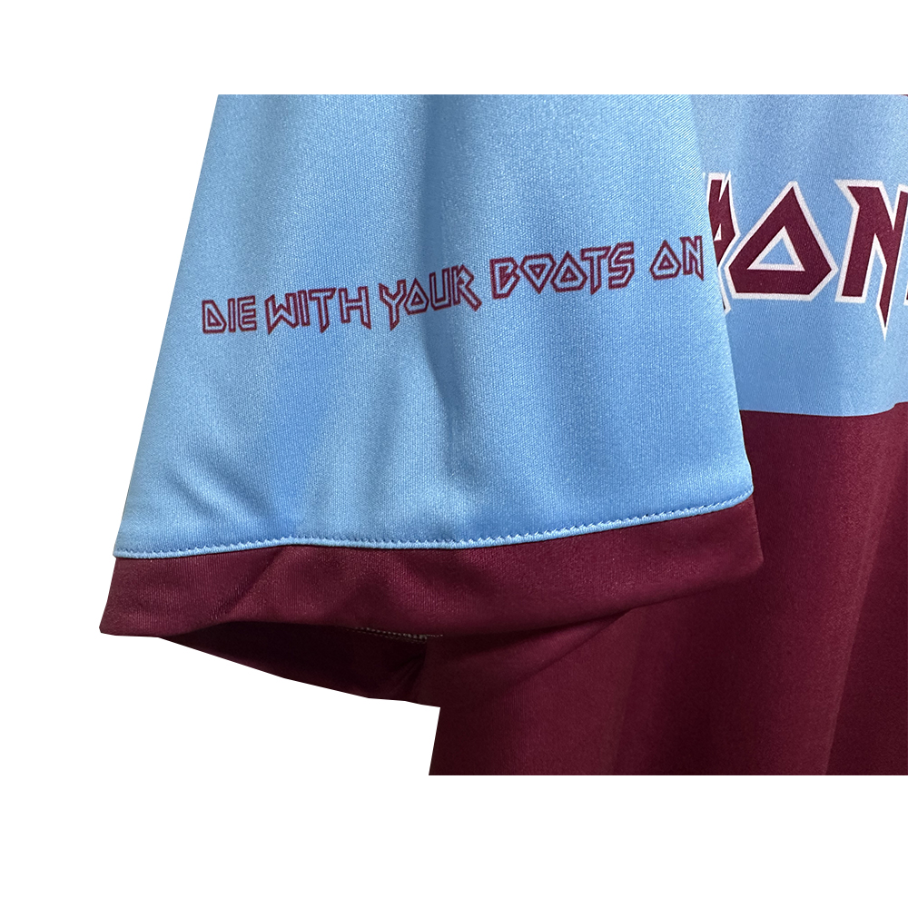 AlphaJersey-Iron Maiden x West Ham Home Special Edition Jersey - with 11 print